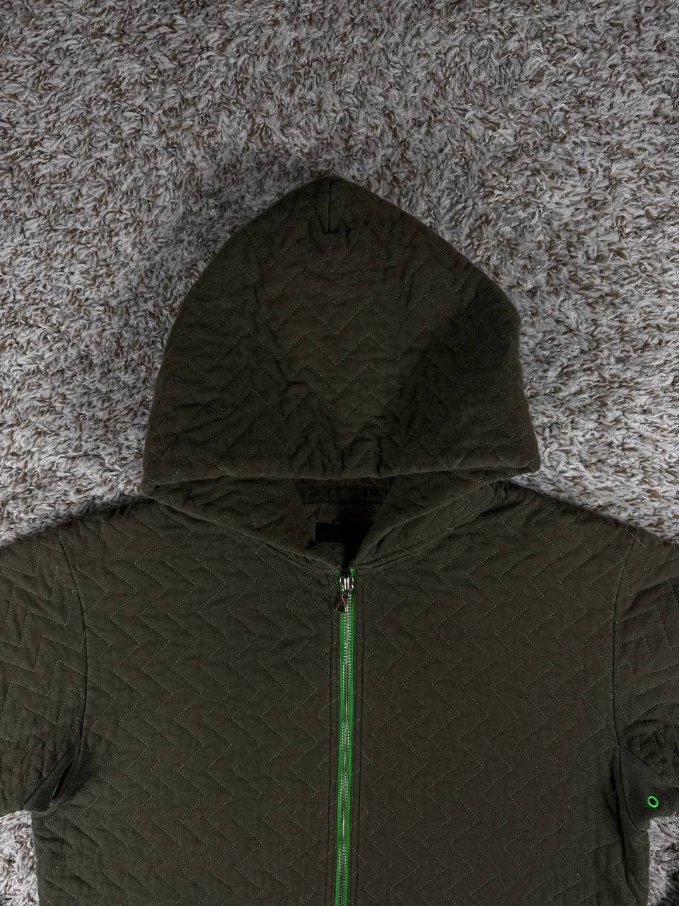Original Fake OriginalFake KAWS Quilted Zip Hoodie Size US S / EU 44-46 / 1 - 2 Thumbnail