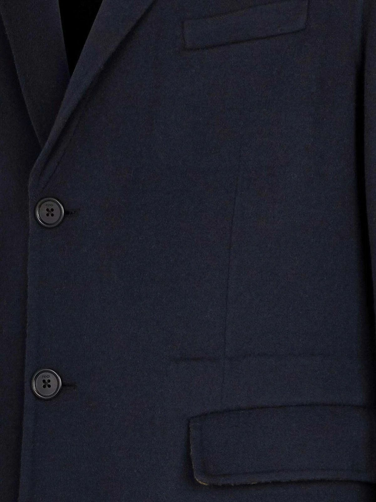 Fendi o1s1wg110126 Coat in Blue Size US XL / EU 56 / 4 - 3 Thumbnail