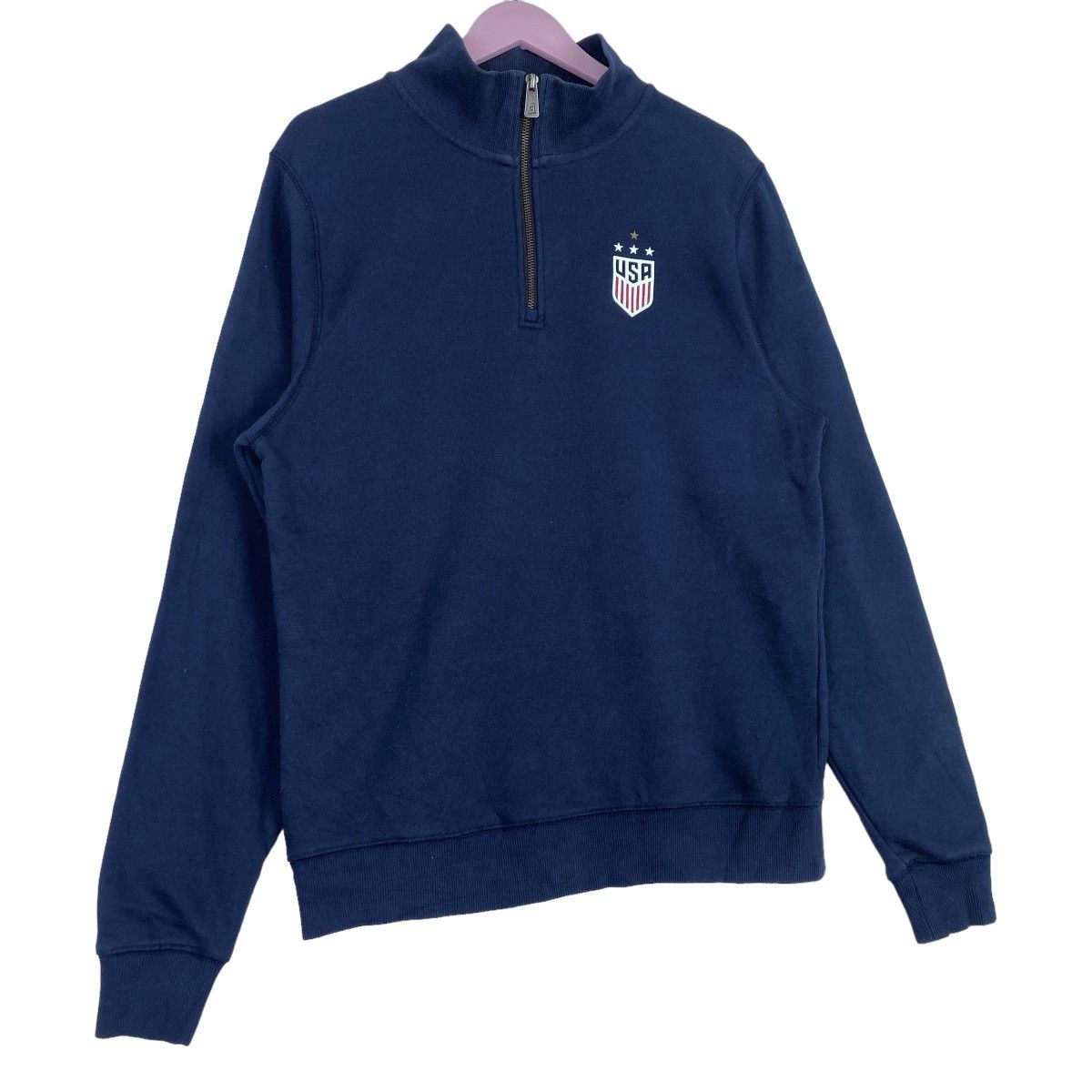 New Era New Era Sweatshirt Crewneck Half Zip Pullover Jumper Size M Size US M / EU 48-50 / 2 - 5 Thumbnail
