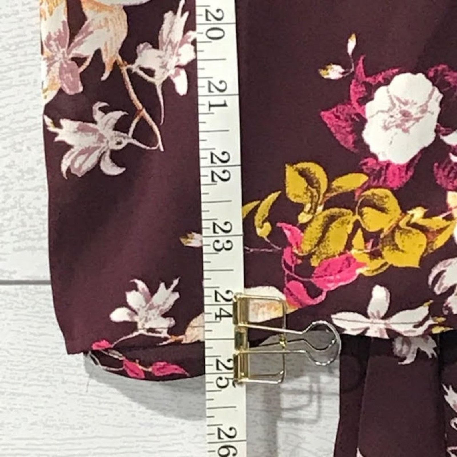 Other Chelsea28 Floral Wrap Top Medium NWOT Size M / US 6-8 / IT 42-44 - 4 Thumbnail