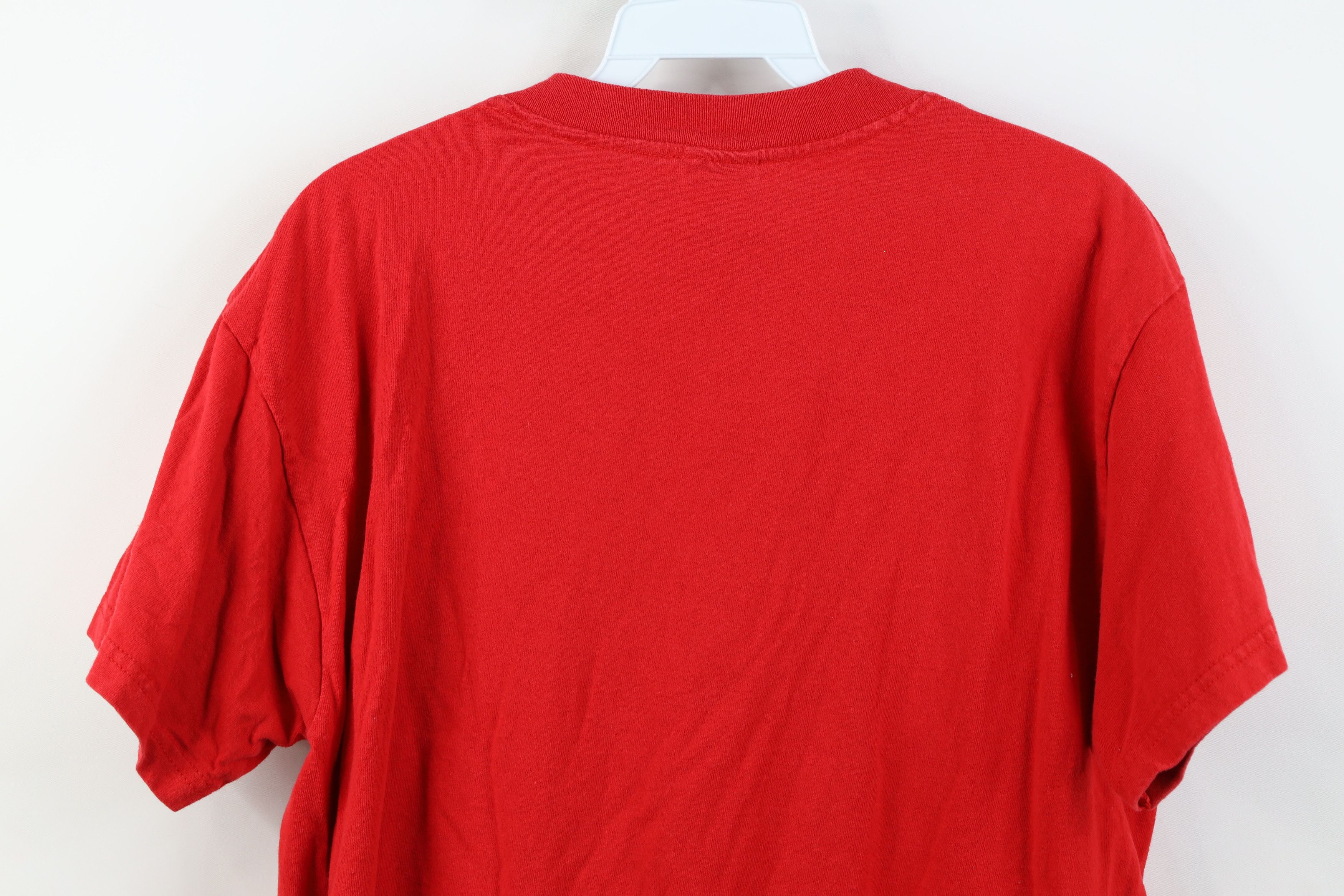 Vintage Vintage 90s Streetwear Bahamas Fish Turtle T-Shirt Red Size M / US 6-8 / IT 42-44 - 13 Thumbnail
