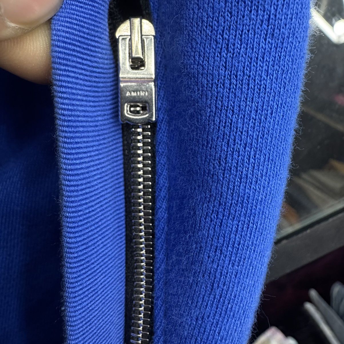Amiri Amiri MA Logo Sweatpants Blue White Size US 38 / EU 54 - 11 Thumbnail