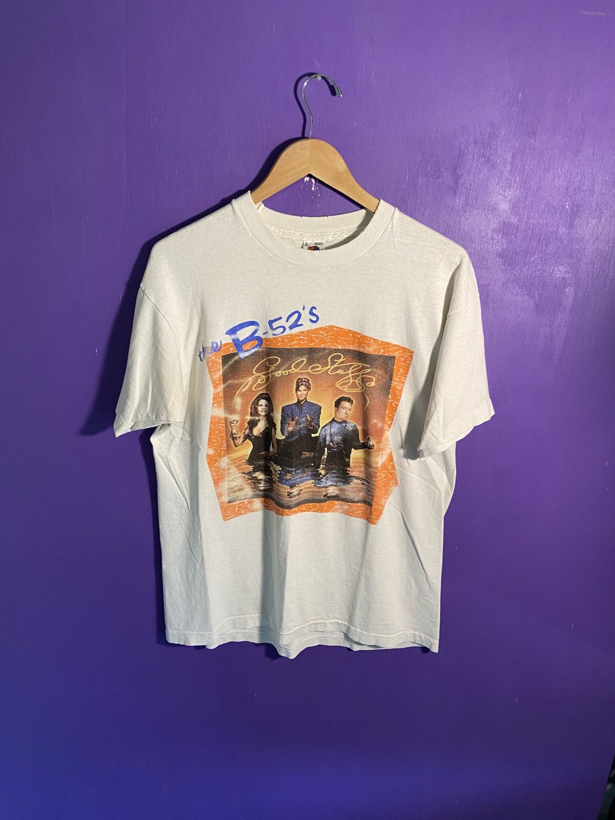 Band Tees Vintage 1992 The B-52s Good stuff tour tee Size US L / EU 52-54 / 3 - 1 Thumbnail