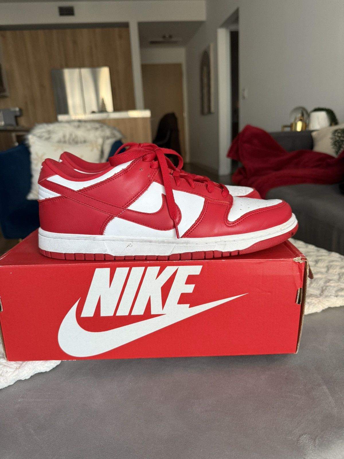 Nike Dunk Low St John’s Size US 11.5 / EU 44-45 - 1 Thumbnail