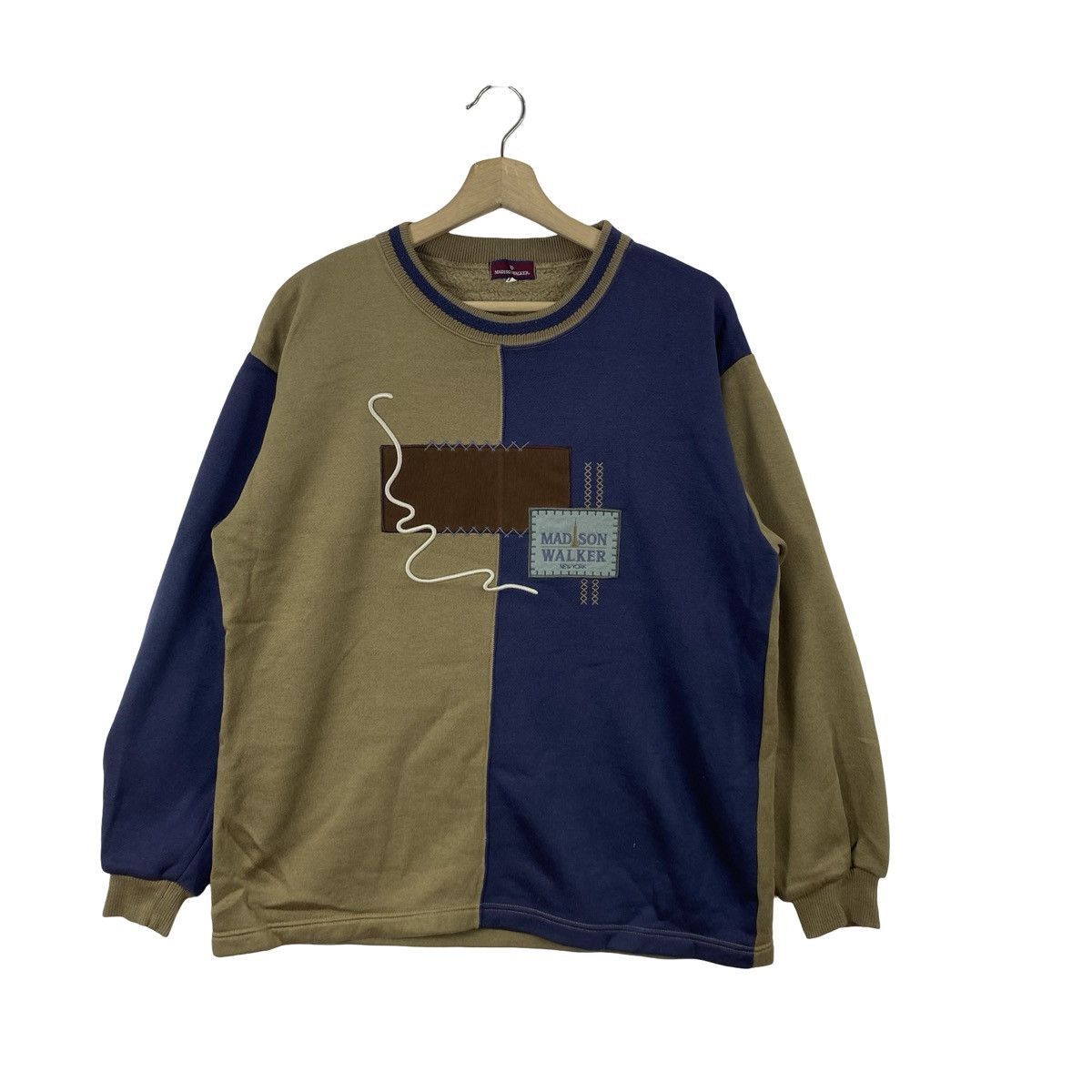 Madison Vintage MADISON WALKER Sweatshirt Crewneck Pullover Size US M / EU 48-50 / 2 - 4 Thumbnail