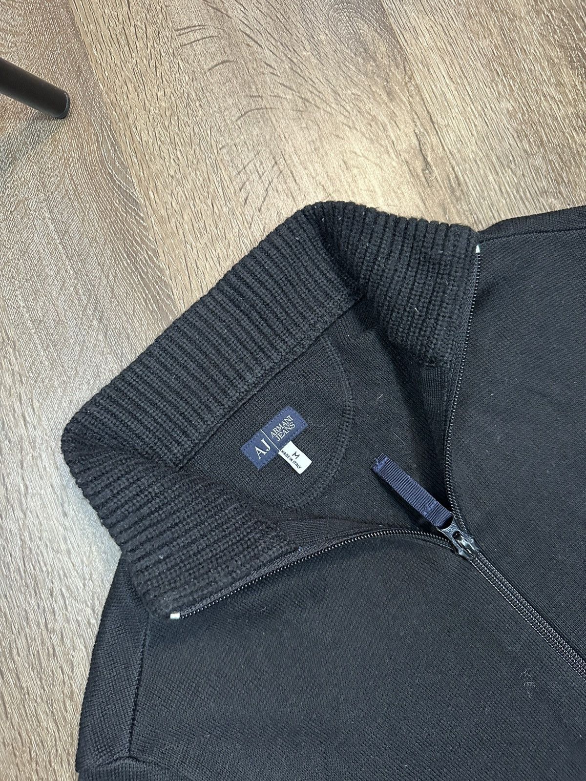 Armani Armani Jeans Knitted Full Zip Sweater Size US M / EU 48-50 / 2 - 3 Thumbnail