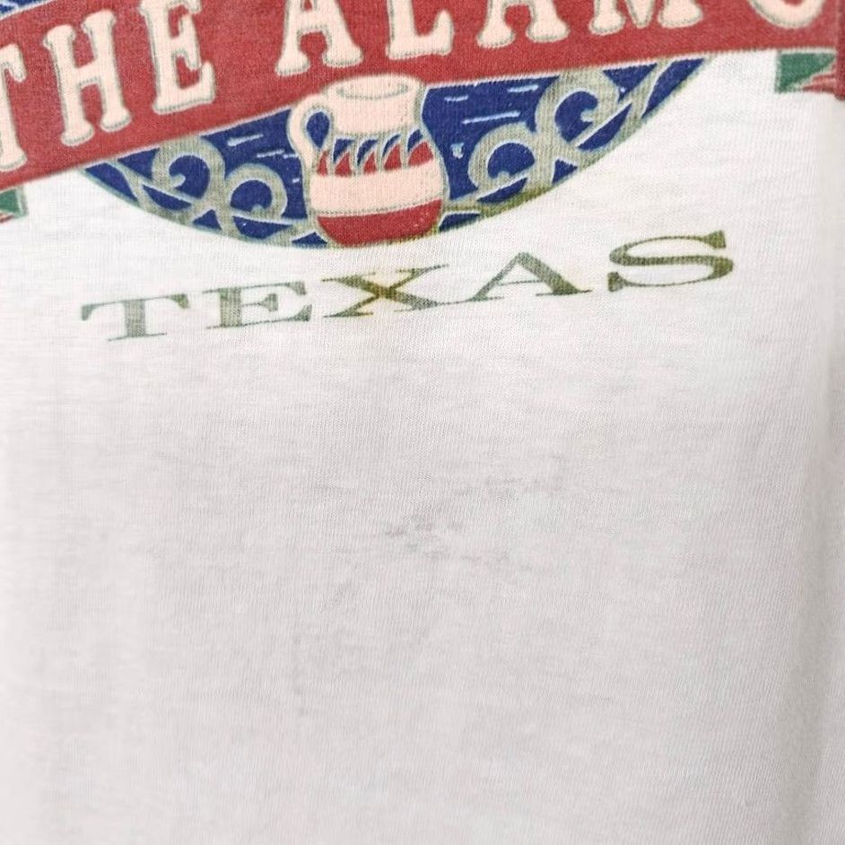 Vintage VINTAGE San Antonio T Shirt Mens Large White 90s The Alamo Texas Travel Men Shirt White 90s San Antonio Travel Size US L / EU 52-54 / 3 - 5 Thumbnail