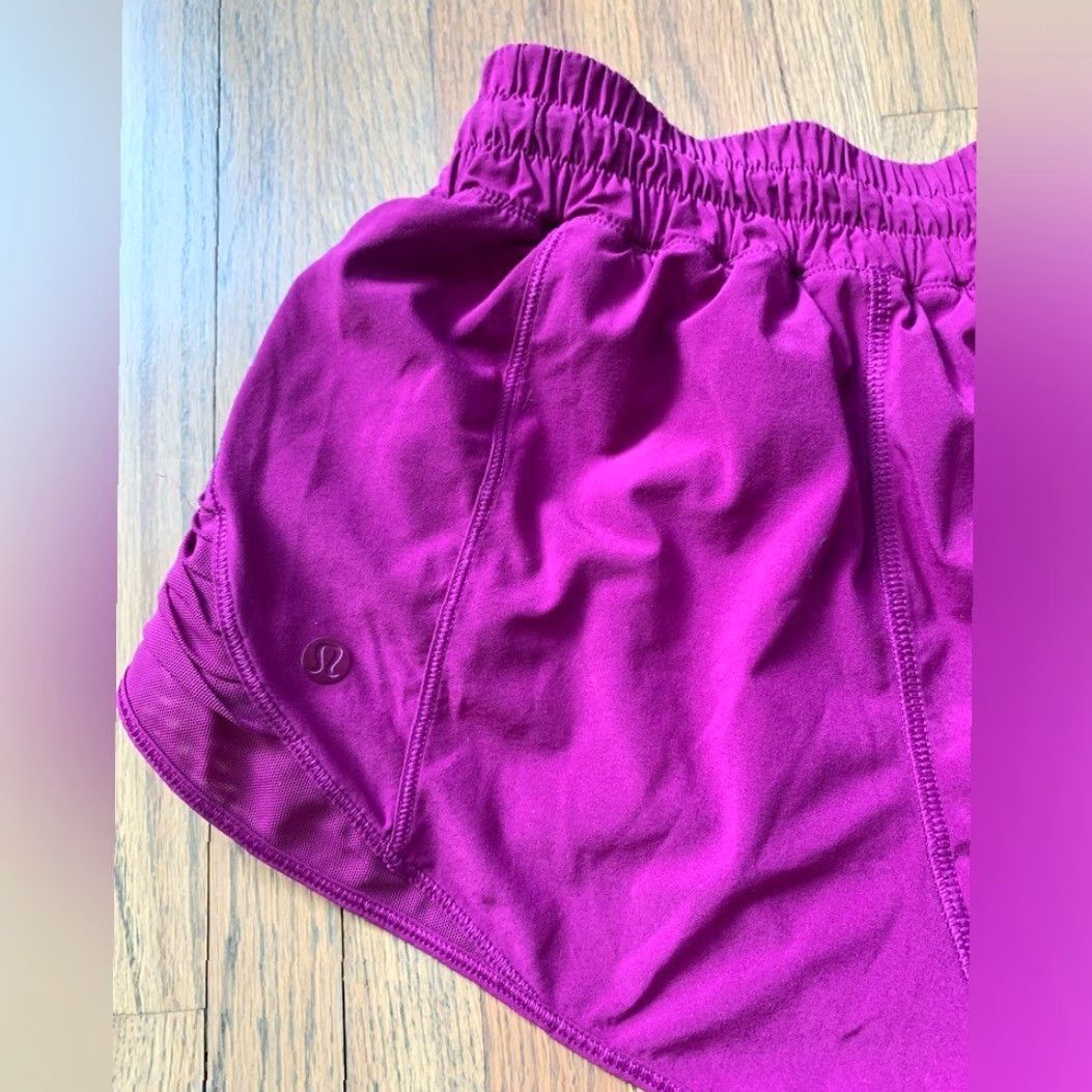 Lululemon Lululemon Purple Shorts 6 Women Regular Athletic Purple 6 Womens Size 28" / US 6 / IT 42 - 6 Thumbnail