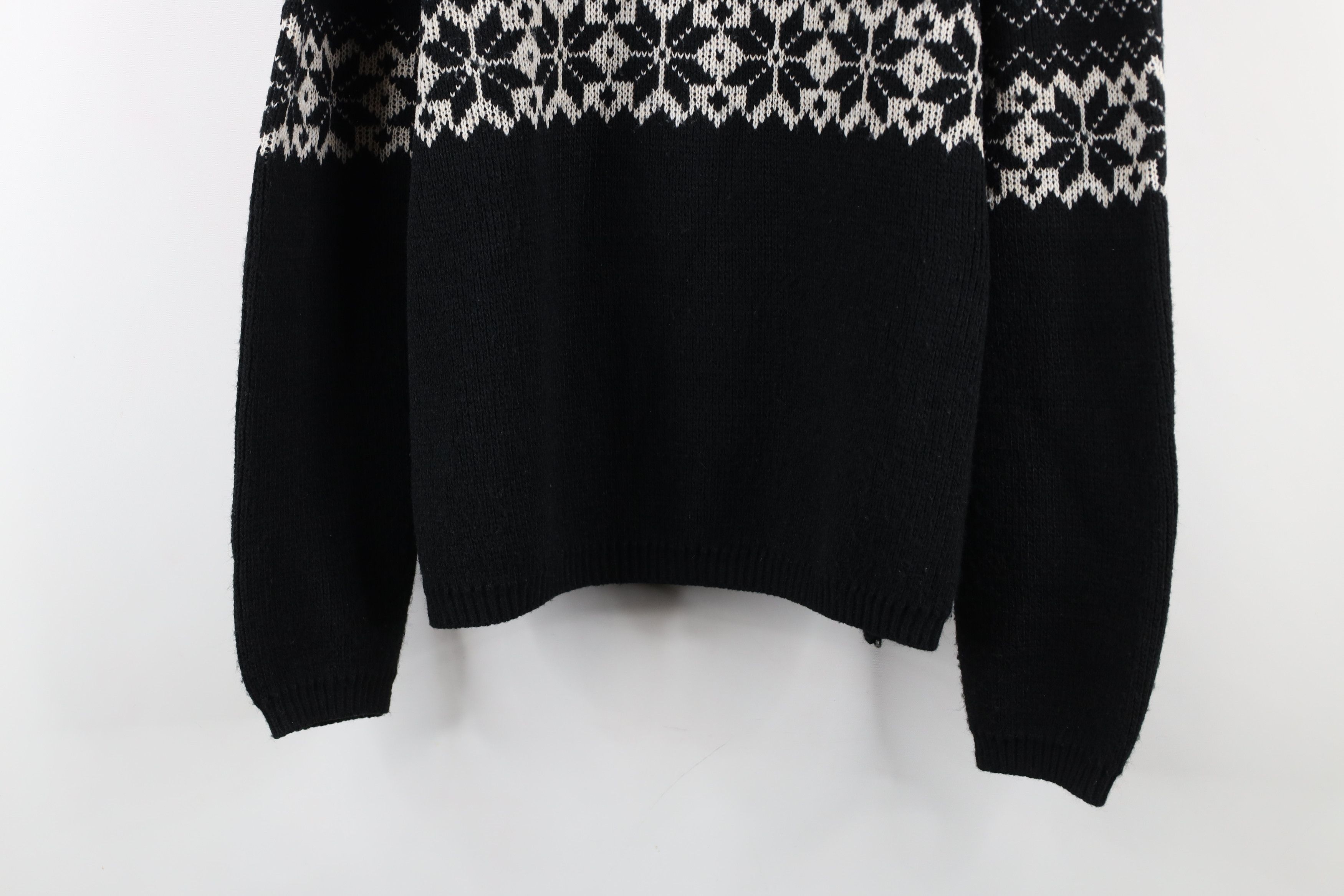 Vintage Vintage 90s Streetwear Fair Isle Turtleneck Sweater USA Size M / US 6-8 / IT 42-44 - 3 Thumbnail