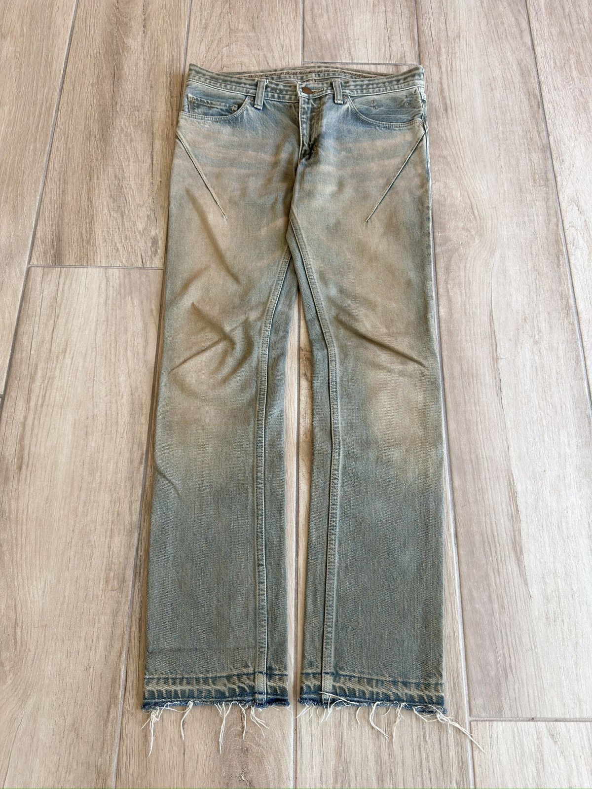 Number (N)ine NUMBER NINE SS07 “ABOUT A BOY” MUDWASH PAIN DENIM