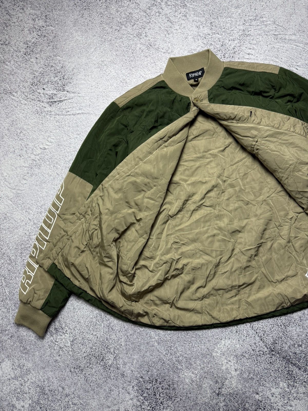 RIPNDIP Ripndip Quilted Jacket Skate Rap Style Street Coat Y2k Size US S / EU 44-46 / 1 - 7 Thumbnail