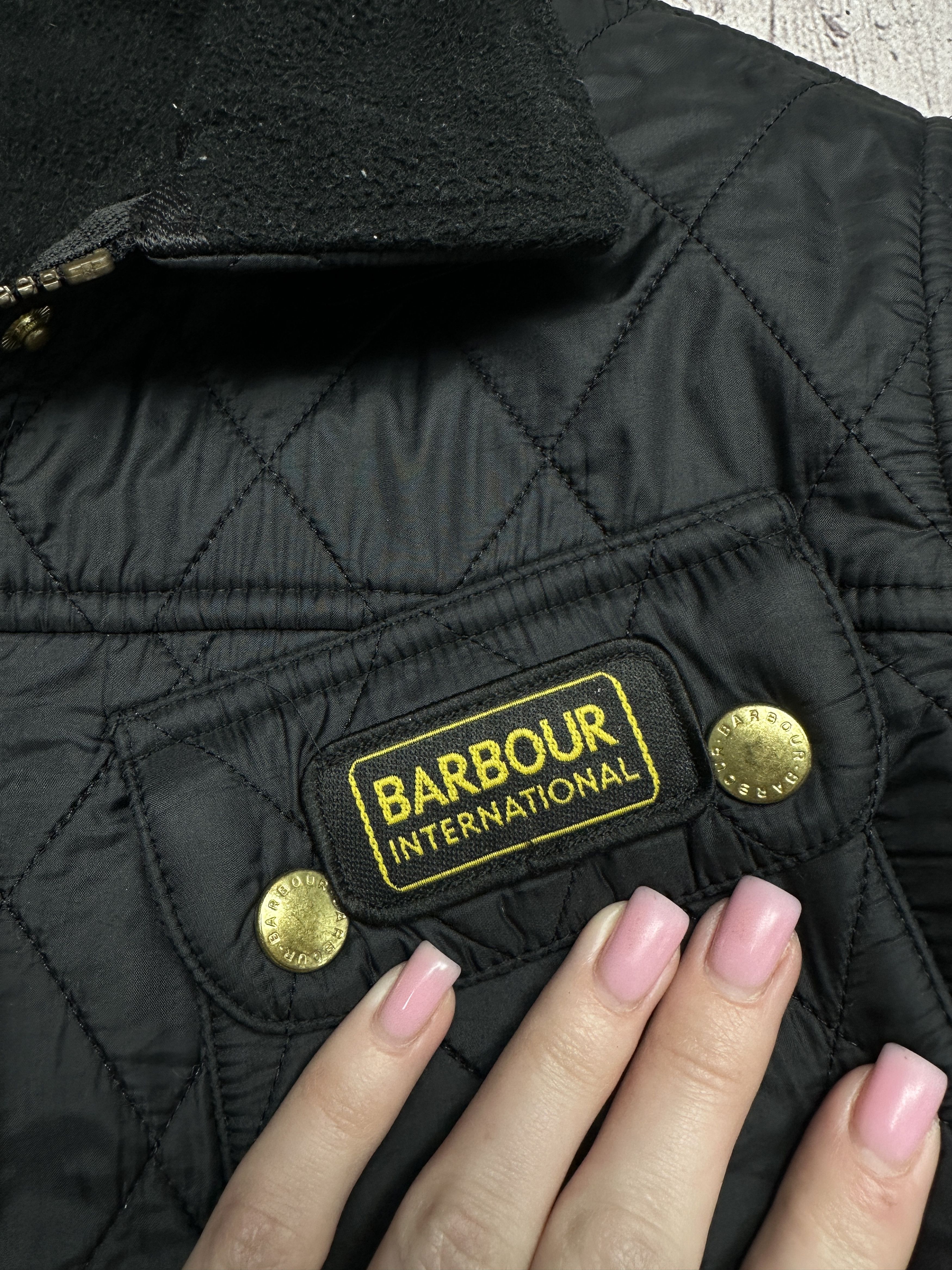 Barbour × Vintage Barbour International Womens Polarquilt Quilted Jacket Size XL / US 12-14 / IT 48-50 - 3 Thumbnail