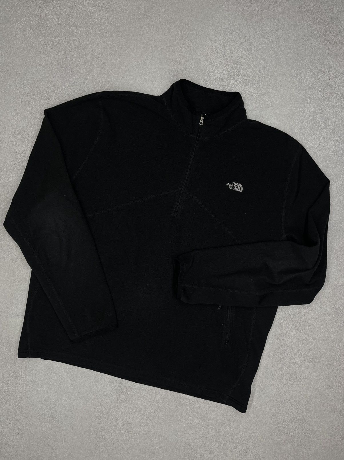 Vintage The North Face Flight Series Black Fleece Jacket