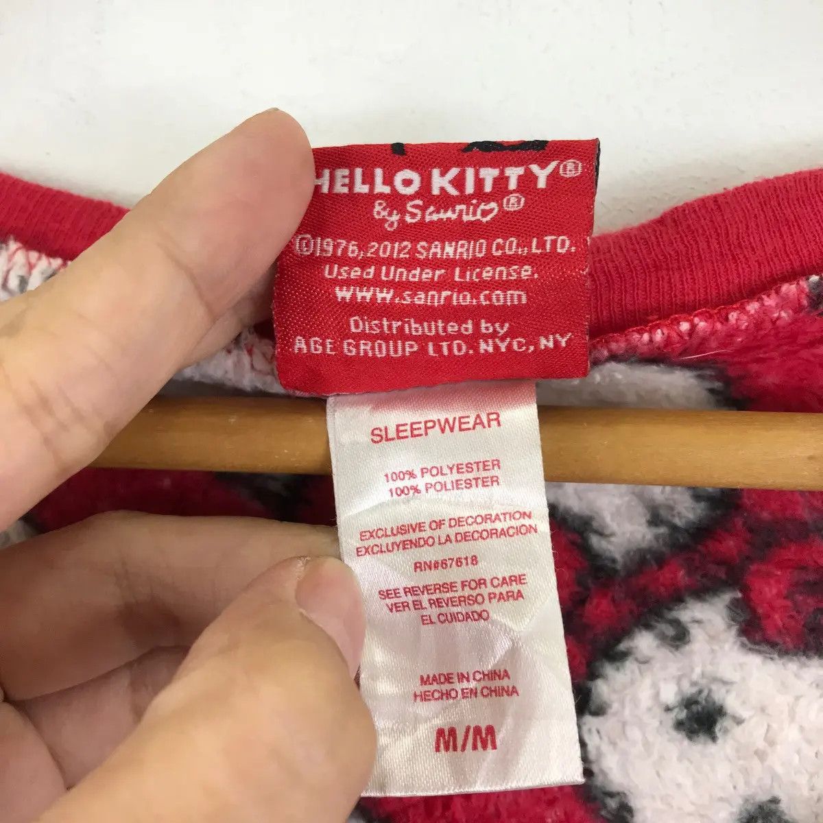 Vintage HELLO KITTY 2012 Collection AOP Cartoon Anime Blouse Sweater Size M / US 6-8 / IT 42-44 - 6 Thumbnail