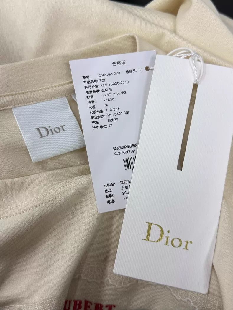 Dior Dior 26 Spring and Summer New Printed Short-sleeved T-shir Size M / US 6-8 / IT 42-44 - 4 Thumbnail