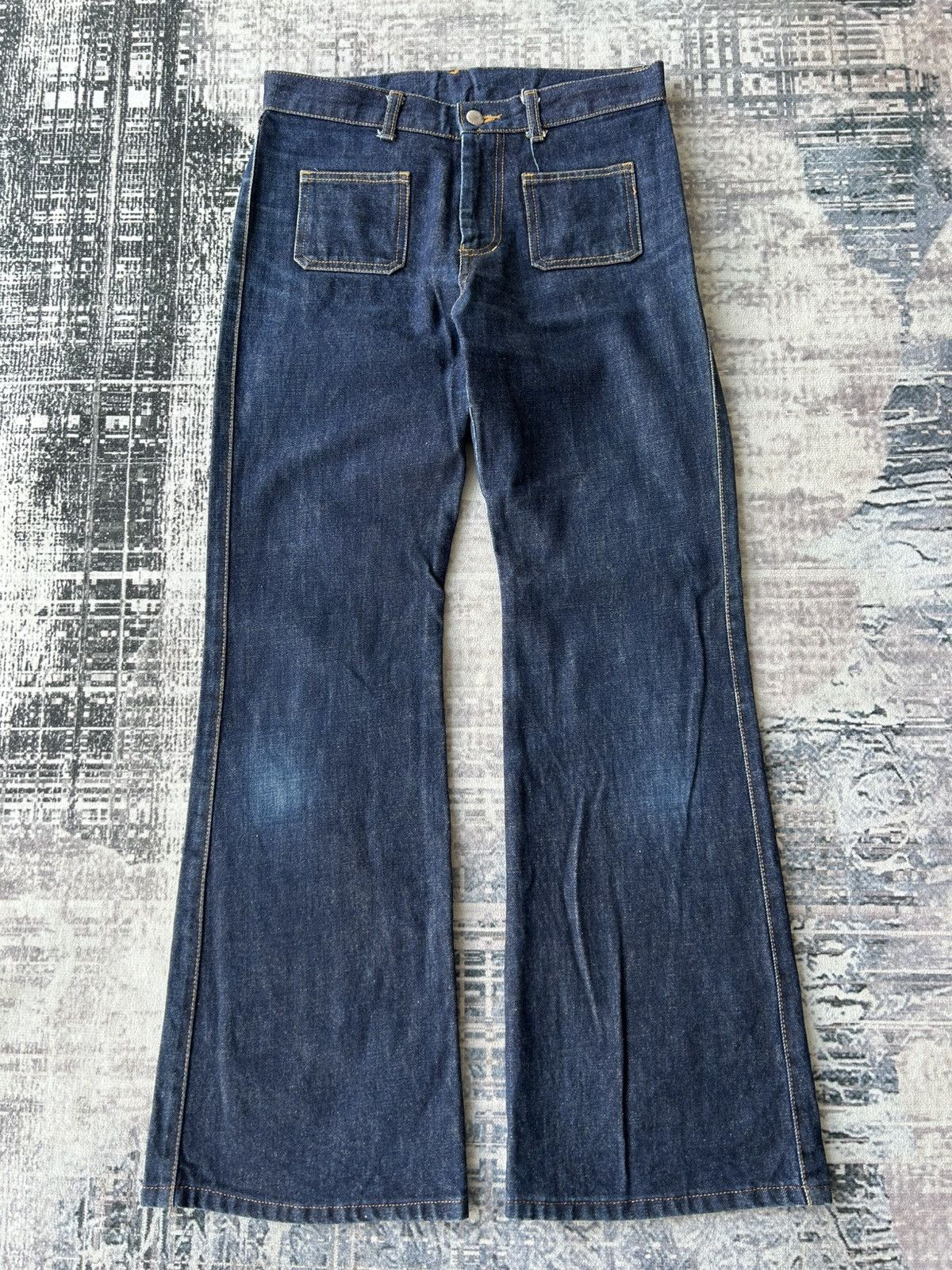 Katharine Hamnett London Katharine Hamnett Flared Jeans Size US 29 - 3 Thumbnail