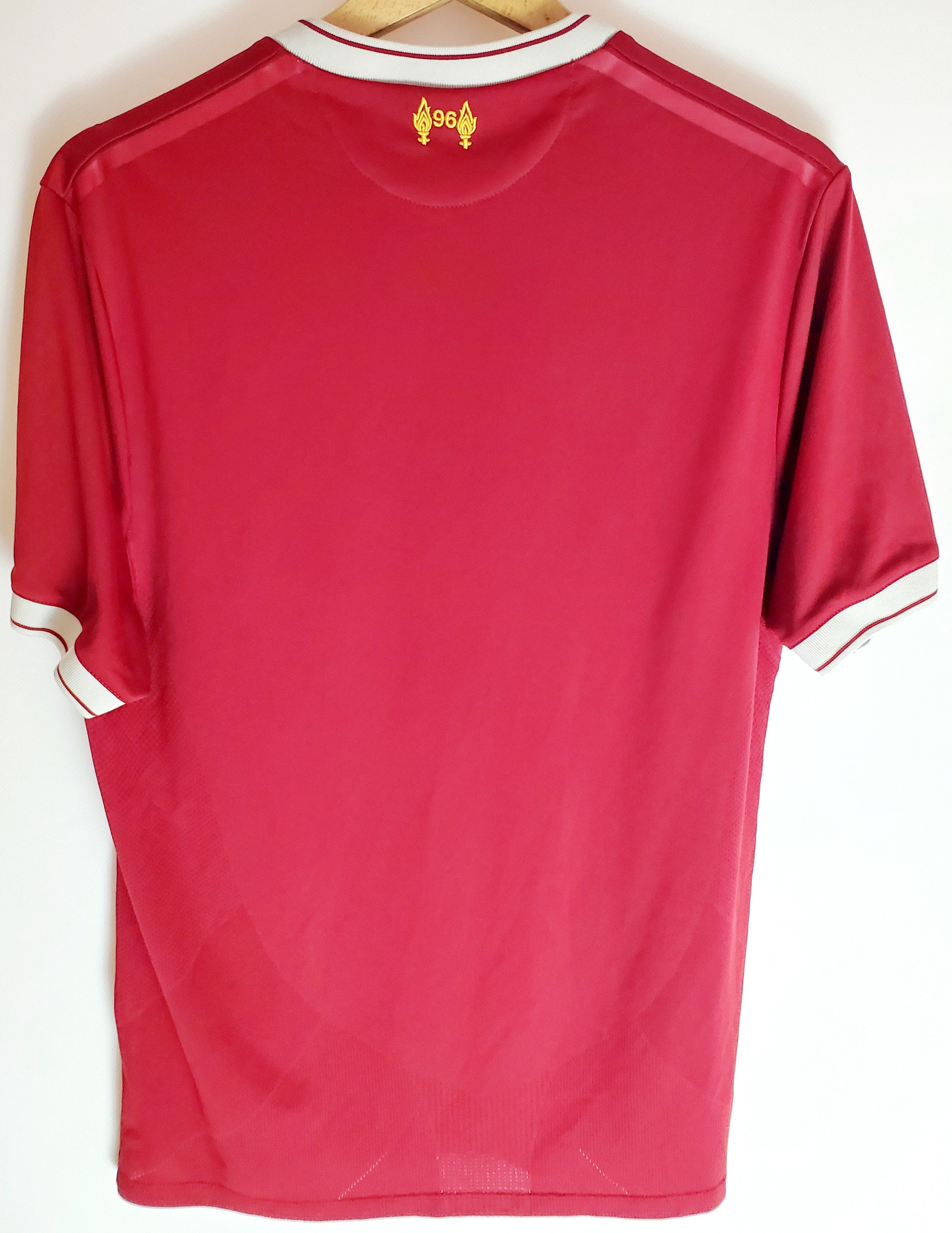 New Balance LIVERPOOL 2017/2018 HOME FOOTBAL NEW BALANCE JERSEY M Size US M / EU 48-50 / 2 - 5 Thumbnail