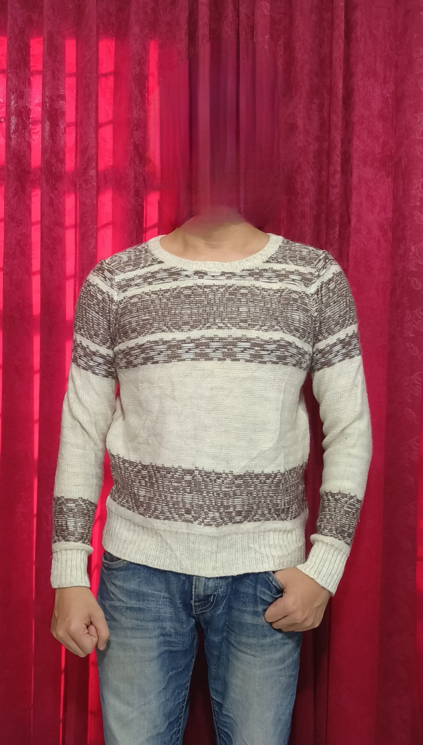 Other Vintage 90s OUTBACK RED Ethnic Striped Motifs Knit Sweater Size US S / EU 44-46 / 1 - 7 Thumbnail