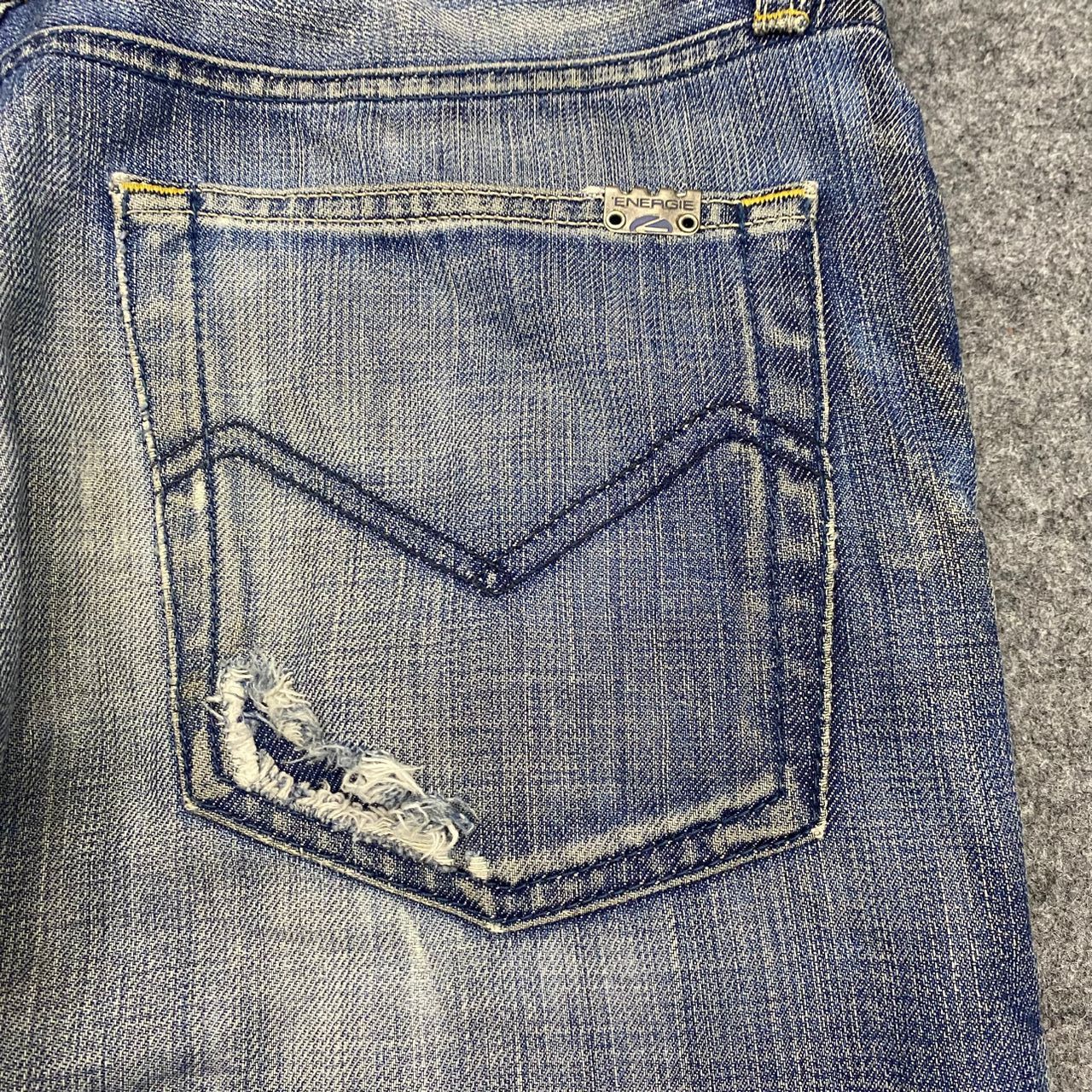 Energie 💥Best Offer💥Vintage Energie Distressed Denim Size US 36 / EU 52 - 9 Thumbnail