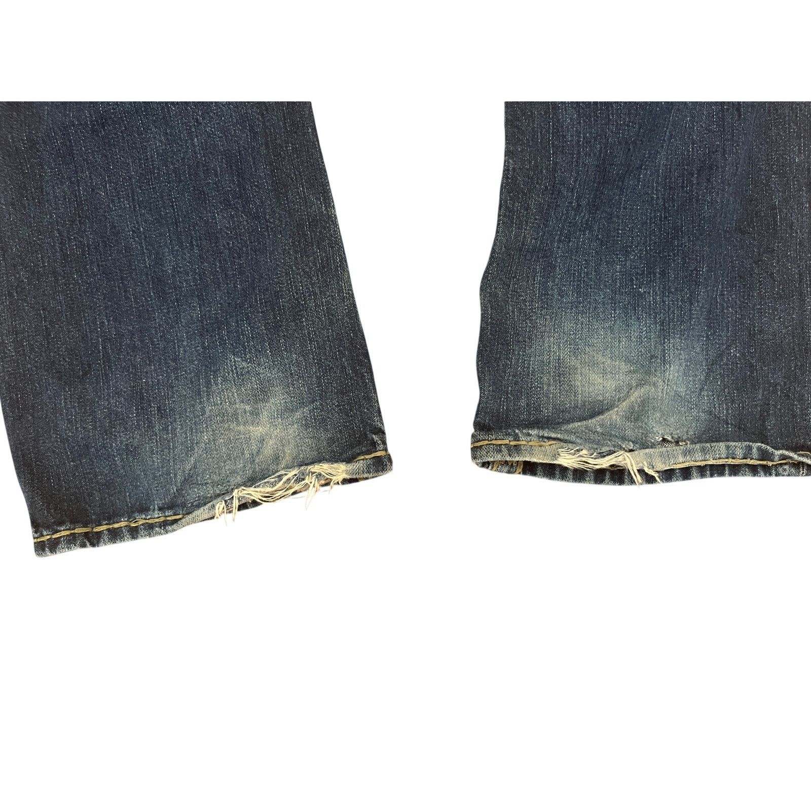 True Religion True Religion, Billy Super T, Gold Stitch Denim, Made USA 29 Size 29" - 10 Thumbnail