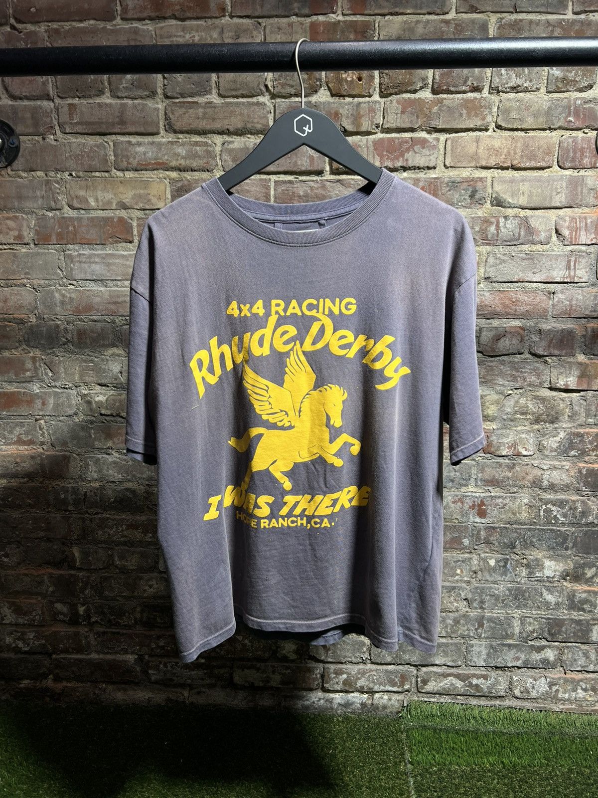 Rhude Rhude Derby Tee Size US S / EU 44-46 / 1 - 1 Thumbnail