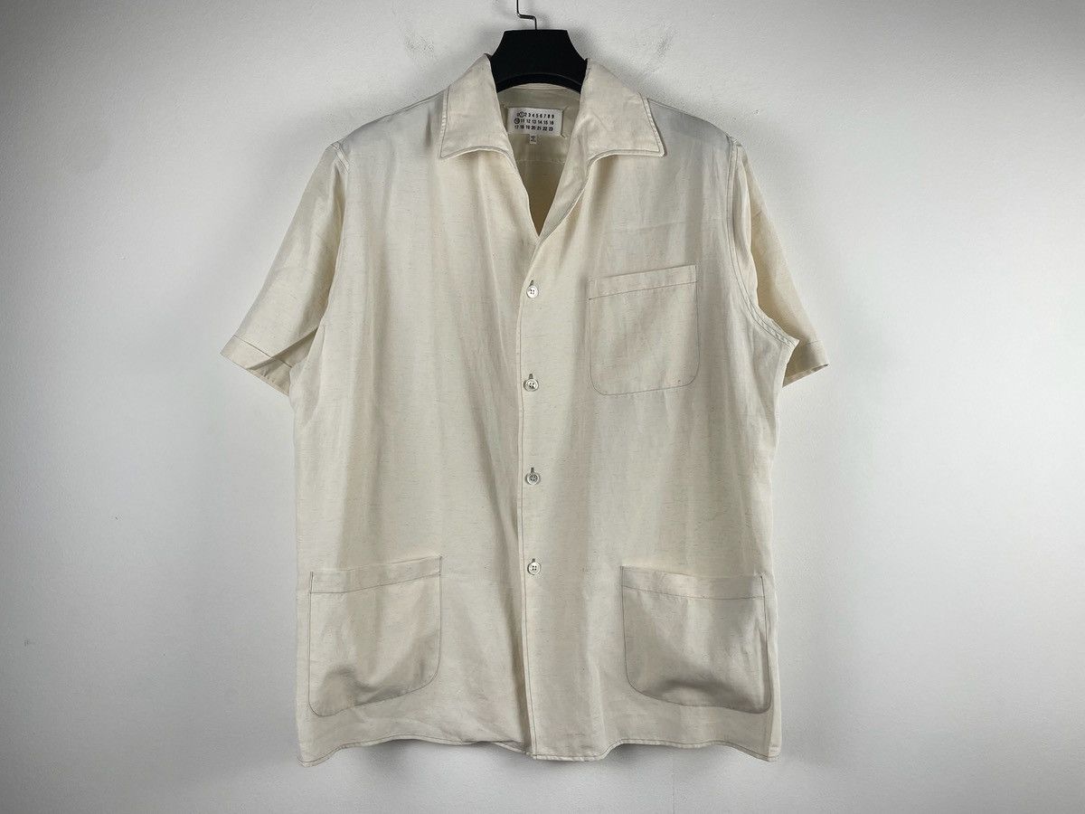 Maison Margiela Maison Margiela Button-Up Short-Sleeves Shirt Size US L / EU 52-54 / 3 - 6 Thumbnail