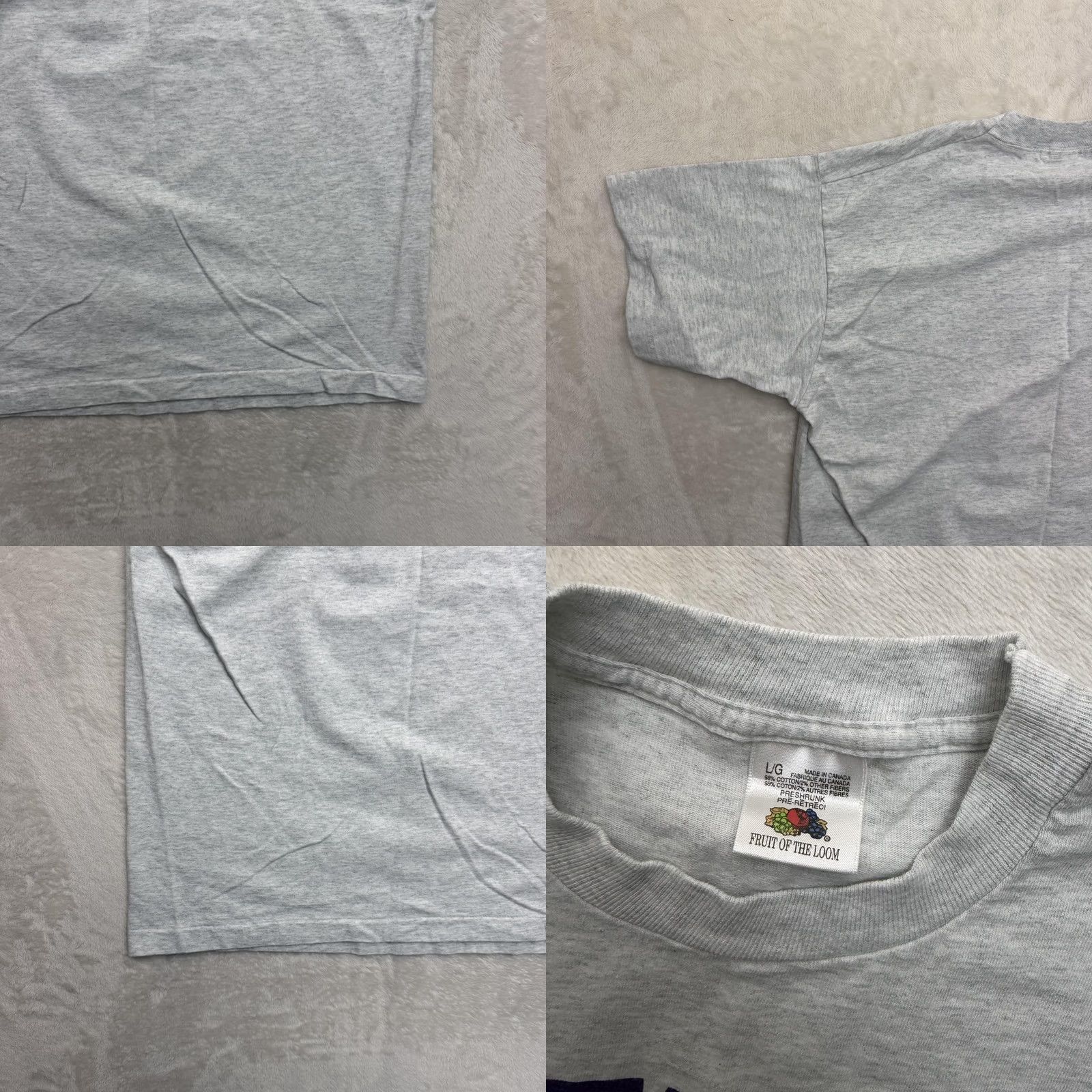 Fruit Of The Loom VINTAGE Fruit Of The Loom Taekwondo TKD Shirt Mens Large Gray 1994 Vancouver Size US L / EU 52-54 / 3 - 9 Thumbnail