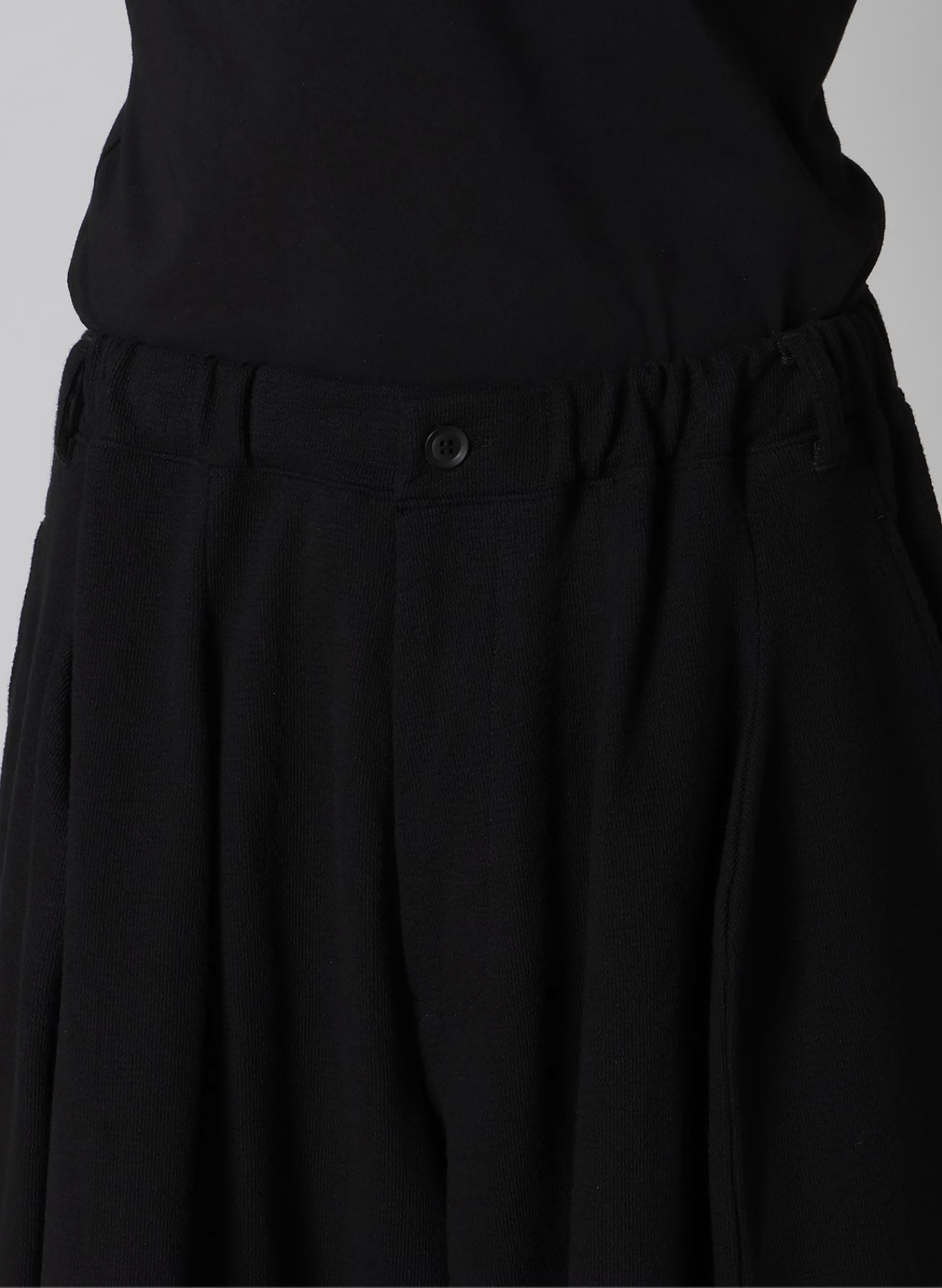 Yohji Yamamoto Yohji Yamamoto Pour Homme - HIGHLAND JERSEY TUCK PANTS Size US 32 / EU 48 - 7 Thumbnail