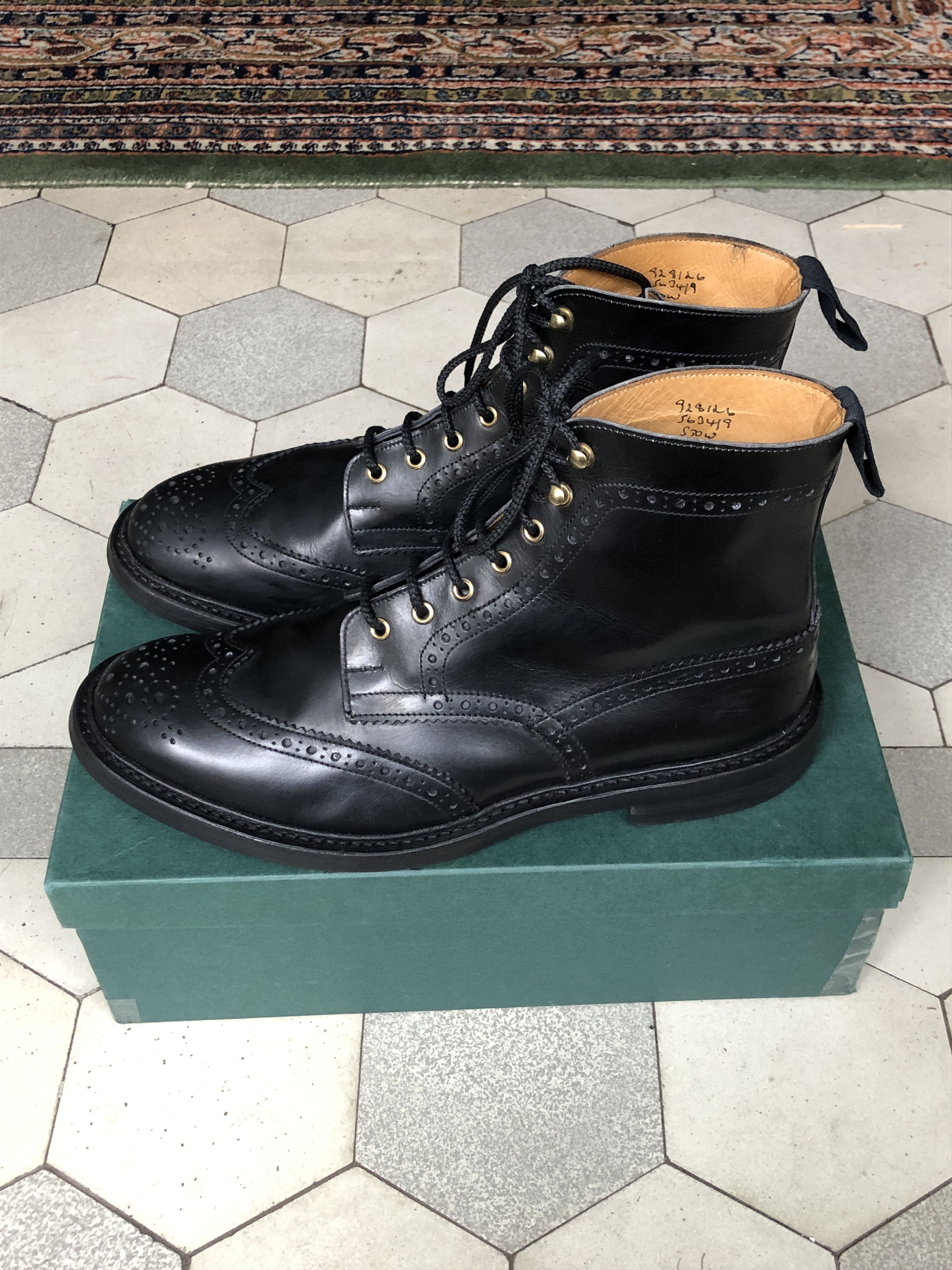 Tricker's Tricker's "Stow" brogue boots customised UK 10.5 Size US 11.5 / EU 44-45 - 2 Thumbnail