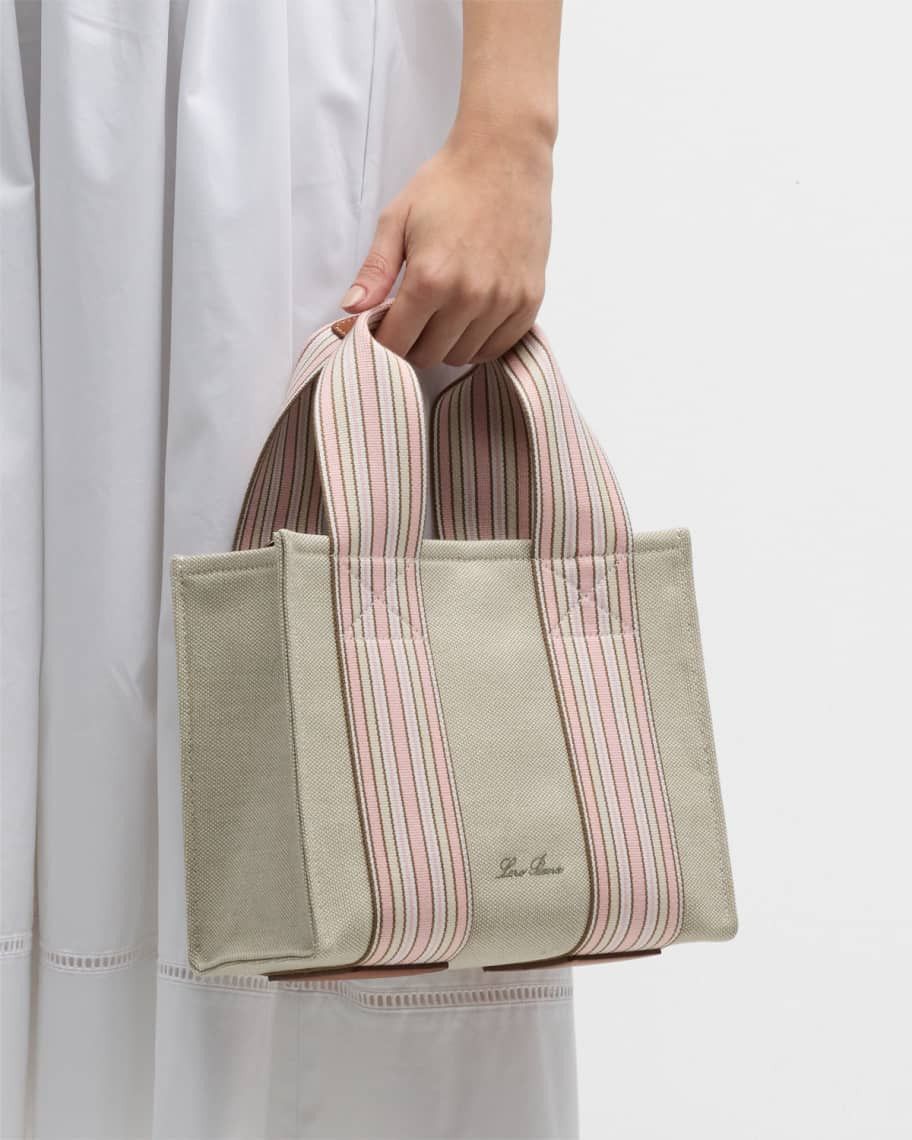 Loro Piana o1srvl11e0924 Size: / OS Mini Tote Bag in Beige/Multicolor Size ONE SIZE - 2 Thumbnail