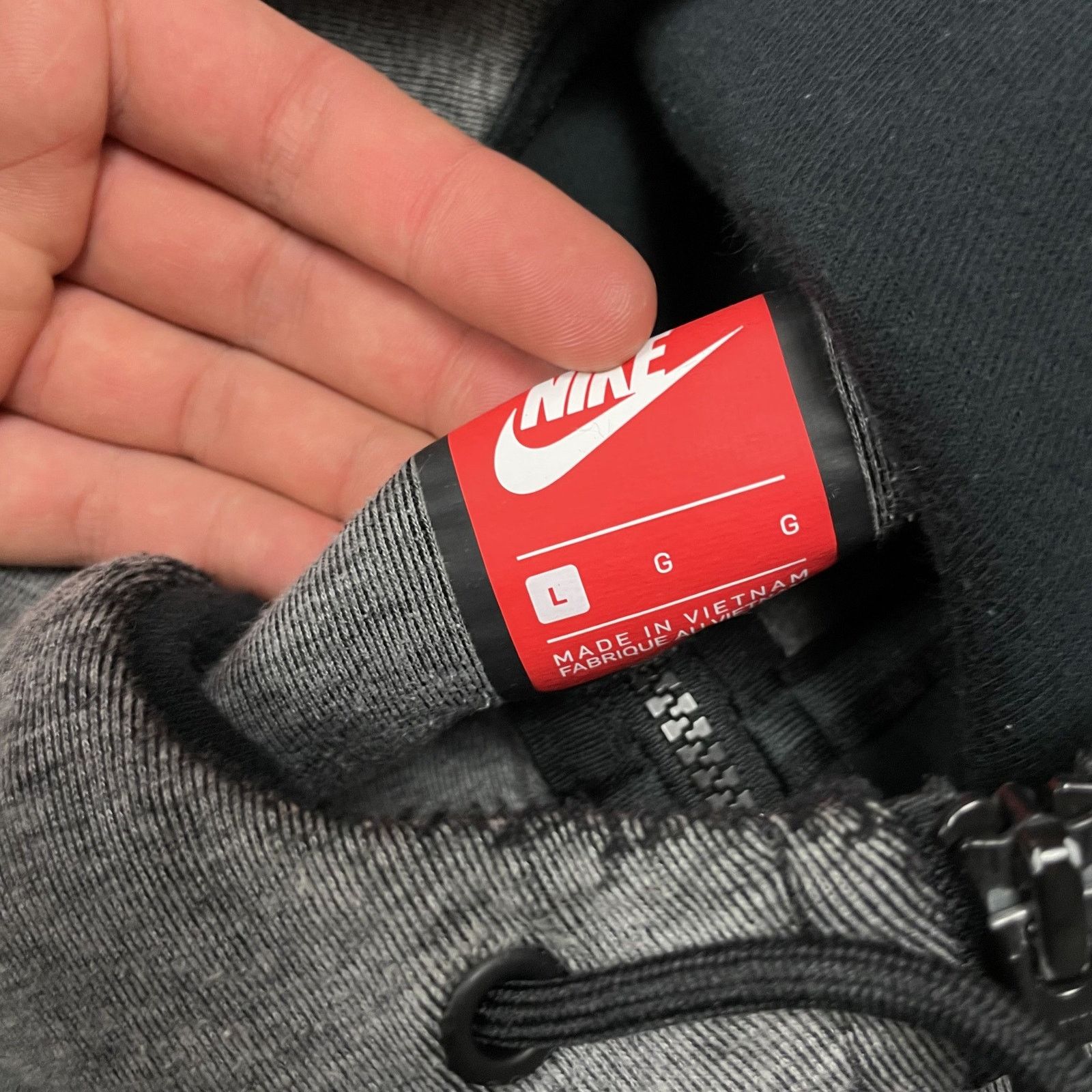 Nike Nike Sportswear Tech Fleece Men Gray Windrunner Hoodie Large Size US L / EU 52-54 / 3 - 11 Thumbnail
