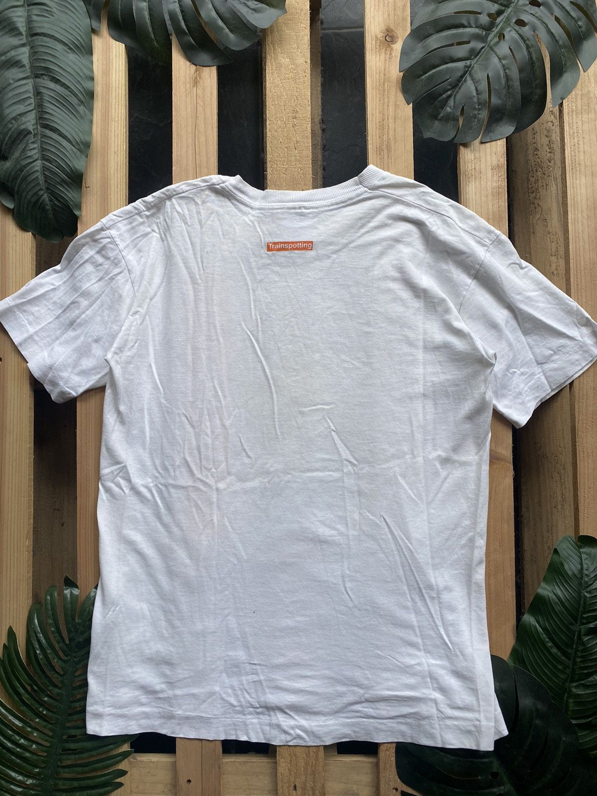 Vintage Vintage 90s Trainspotting Mark Renton Indie Film Tshirt Size US M / EU 48-50 / 2 - 8 Thumbnail