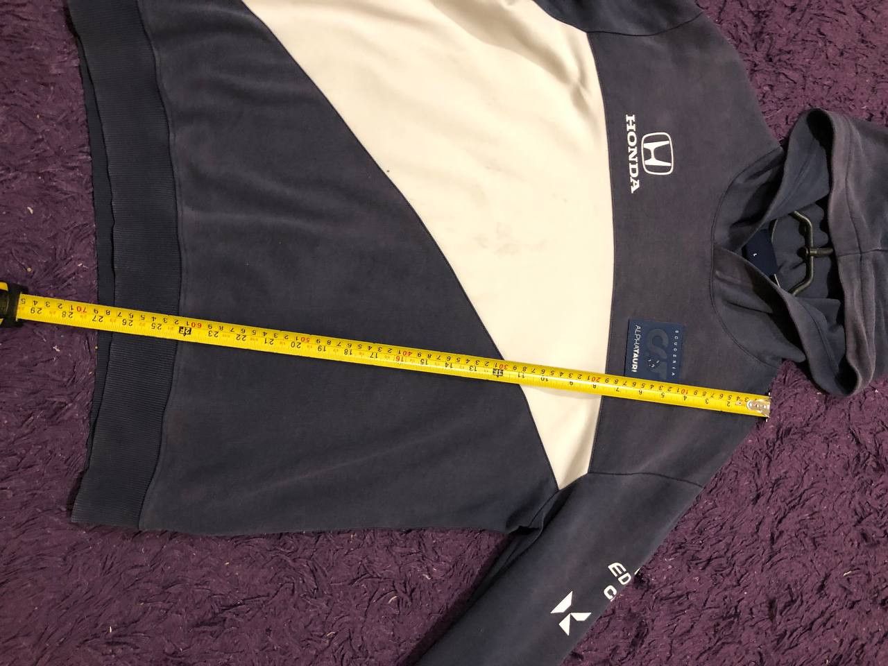 Vintage Y2K Alphatauri hoodie vintage streetwear logo Honda Size US L / EU 52-54 / 3 - 15 Thumbnail