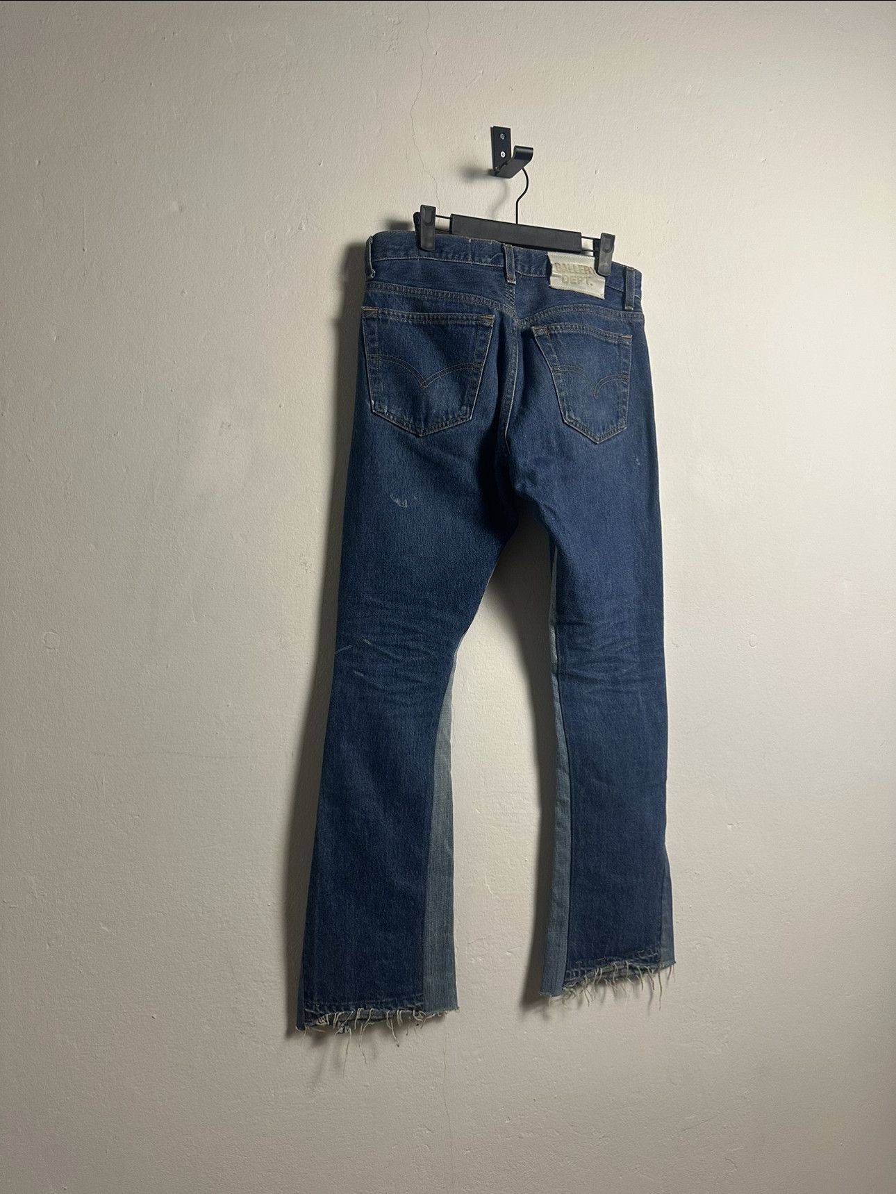 Gallery Dept. Gallery Dept. La Flare Blue Denim Size US 29 - 3 Thumbnail