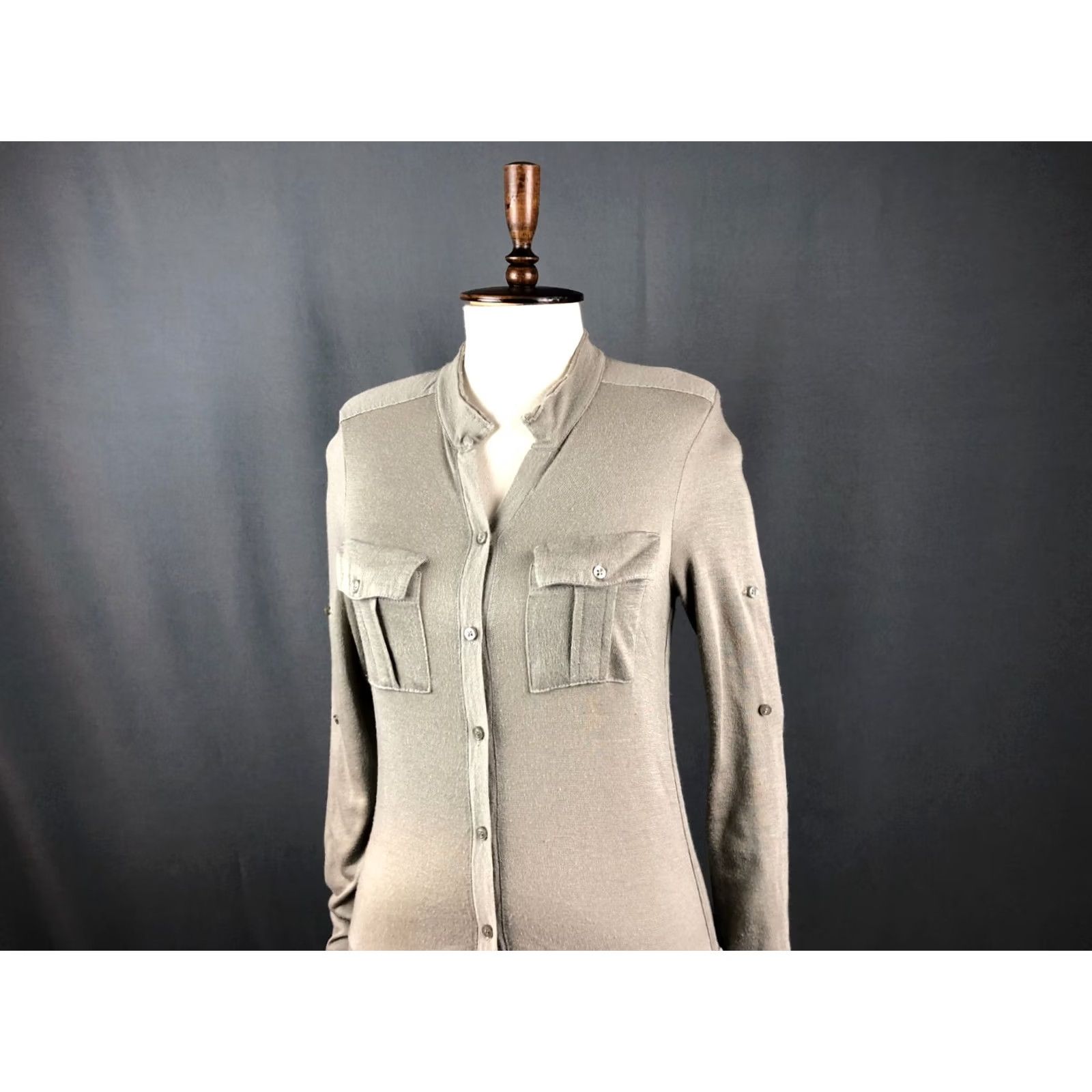 Zadig & Voltaire Zadig & Voltaire Dress Wool Gray Women Size 2 Size XS / US 0-2 / IT 36-38 - 4 Thumbnail