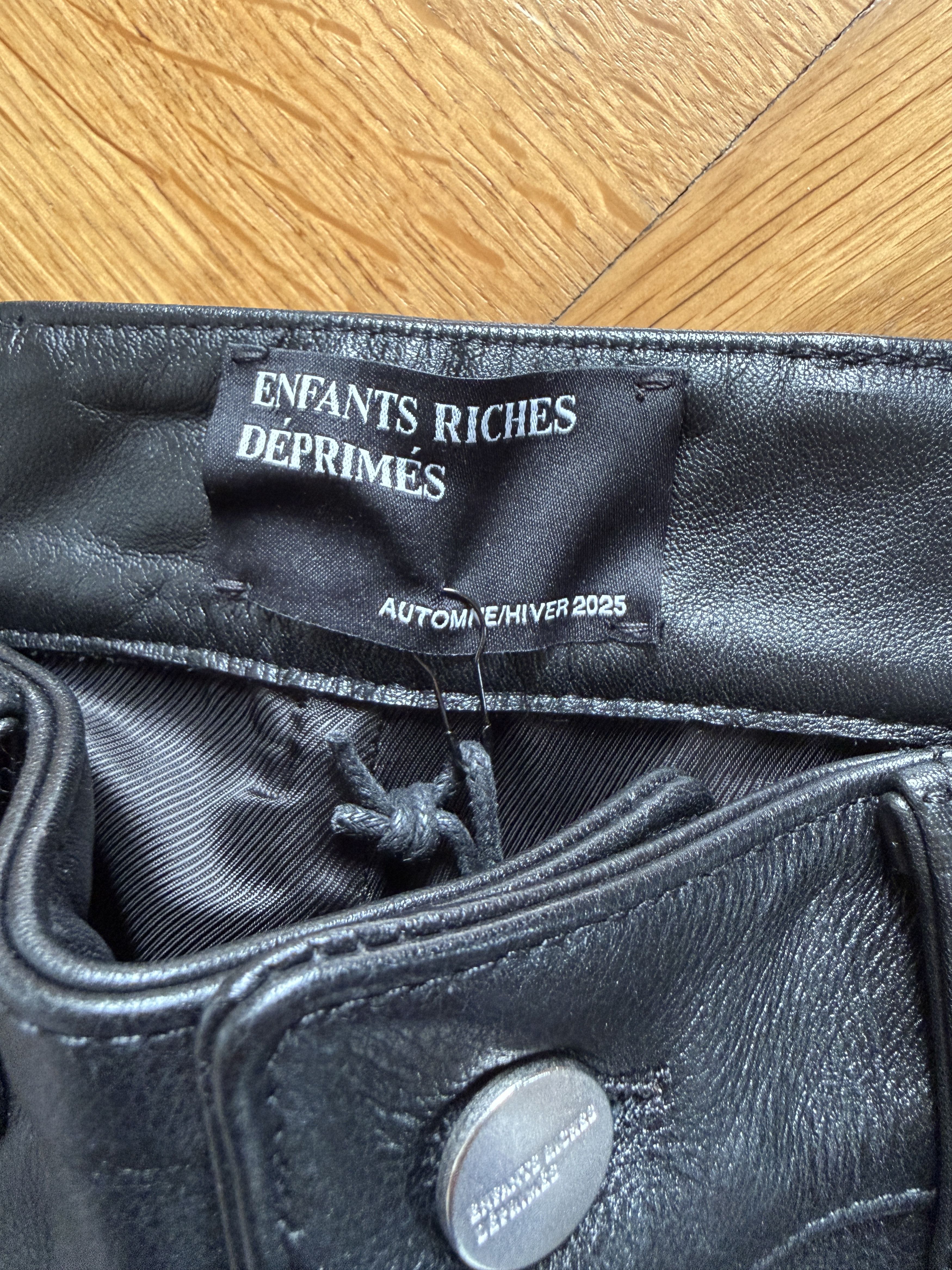 Enfants Riches Deprimes PILOT LEATHER FLARE Size US 34 / EU 50 - 2 Thumbnail