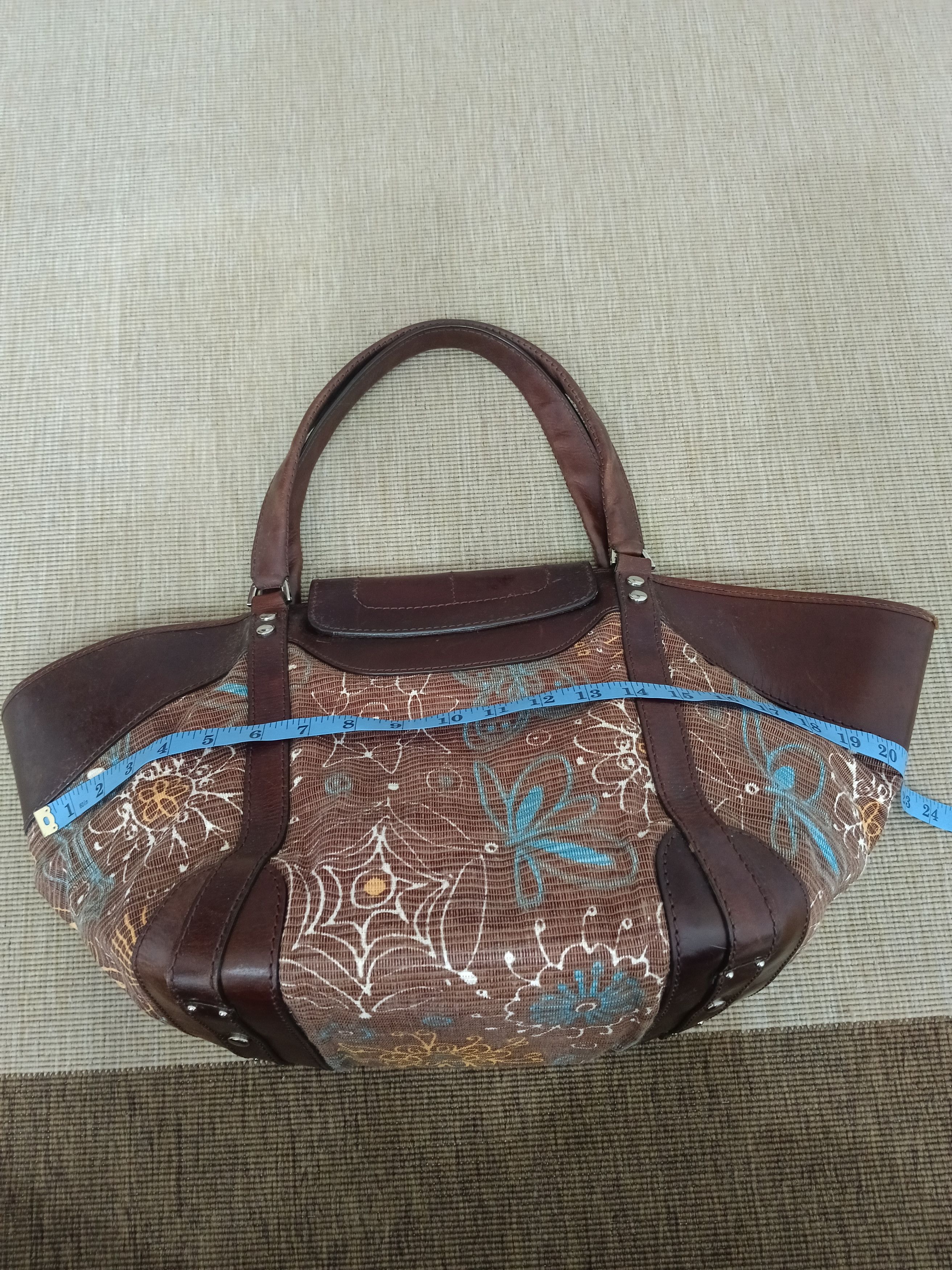 Malo MALO FLORAL MOTIF TOTE Size ONE SIZE - 4 Thumbnail