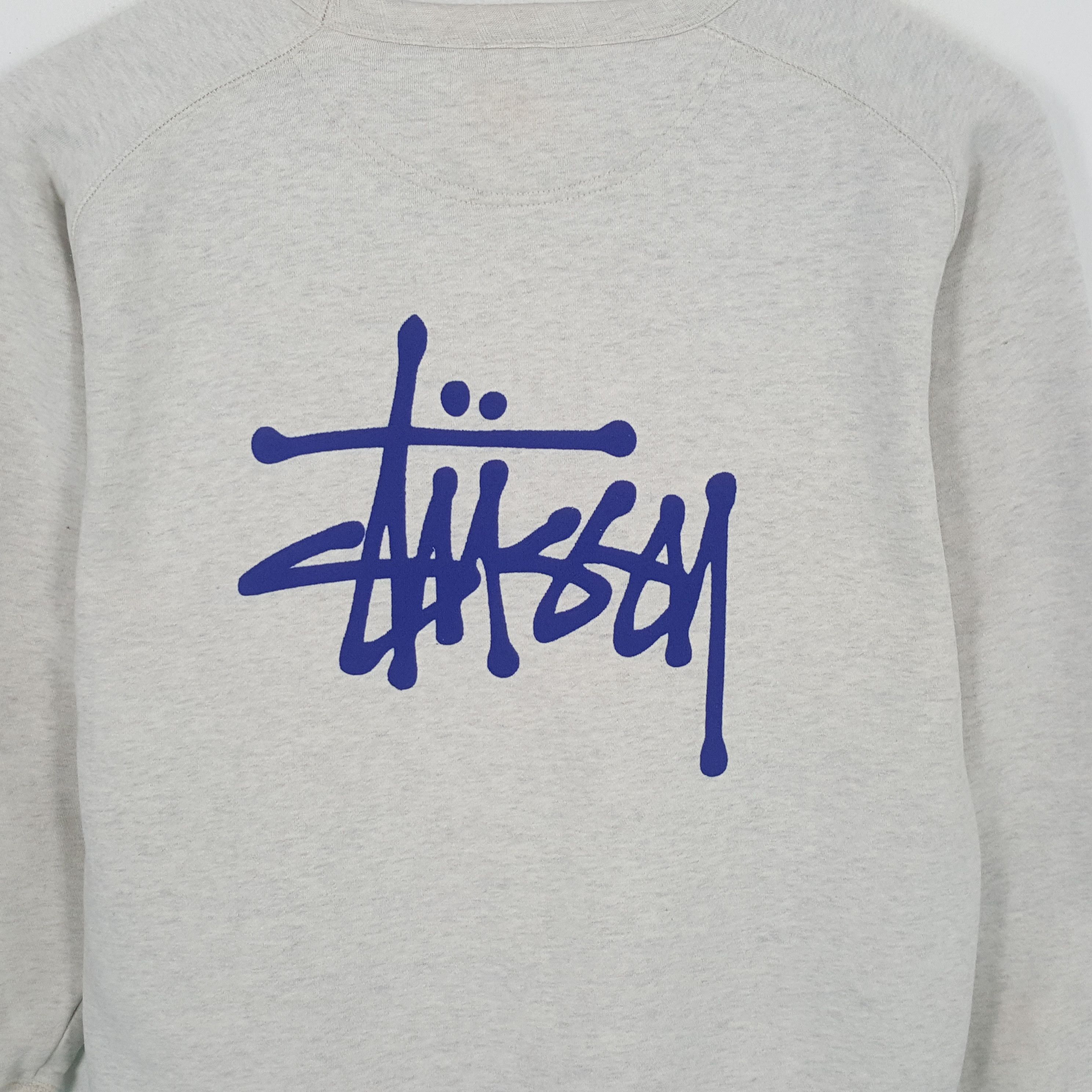 Stussy × Vintage STUSSY Streetwear Skateboard Custom Art Sweatshirt Size US M / EU 48-50 / 2 - 2 Thumbnail