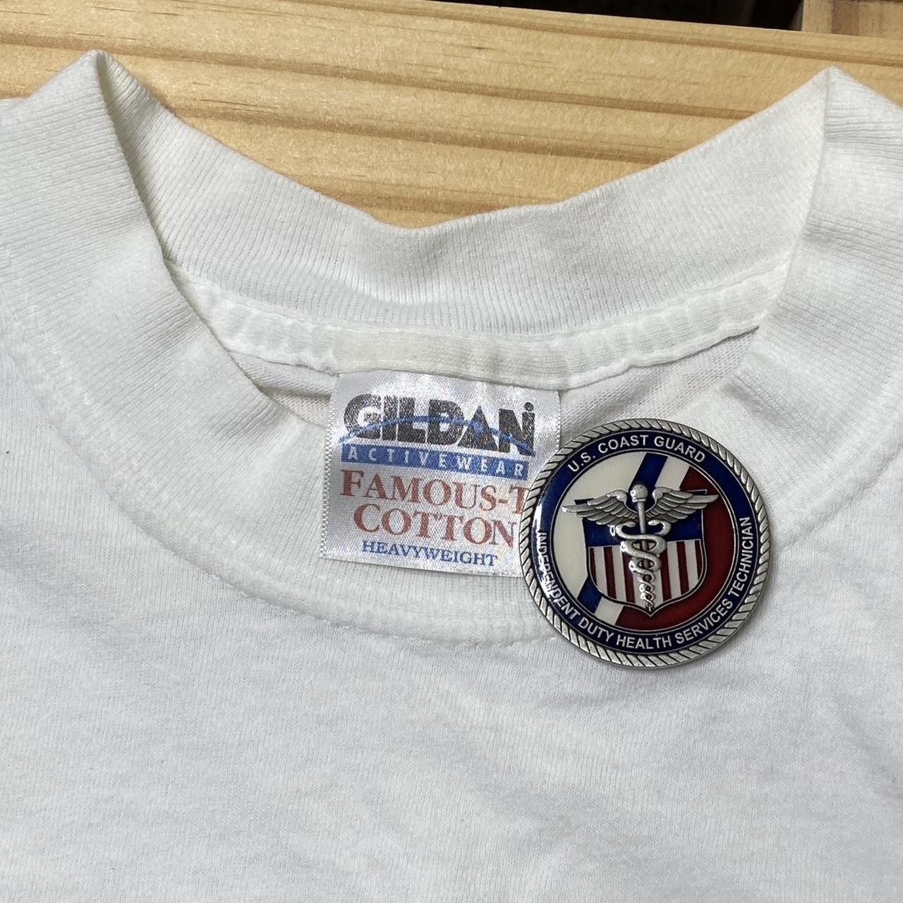 Gildan Vintage Humane Society Member White Nature Tee Size Large Size US L / EU 52-54 / 3 - 3 Thumbnail