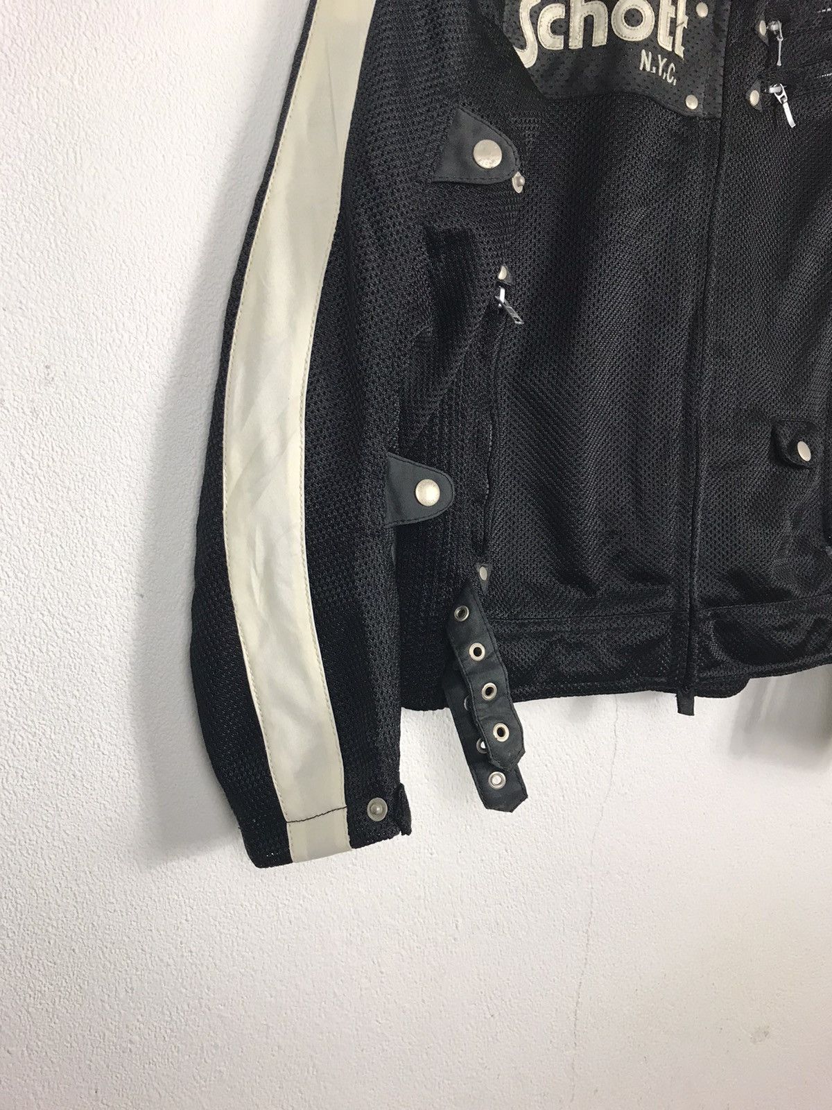 Schott × Vintage Vintage Schott N.Y.C. Riding Biker Motorsport Jacket Size US S / EU 44-46 / 1 - 6 Thumbnail