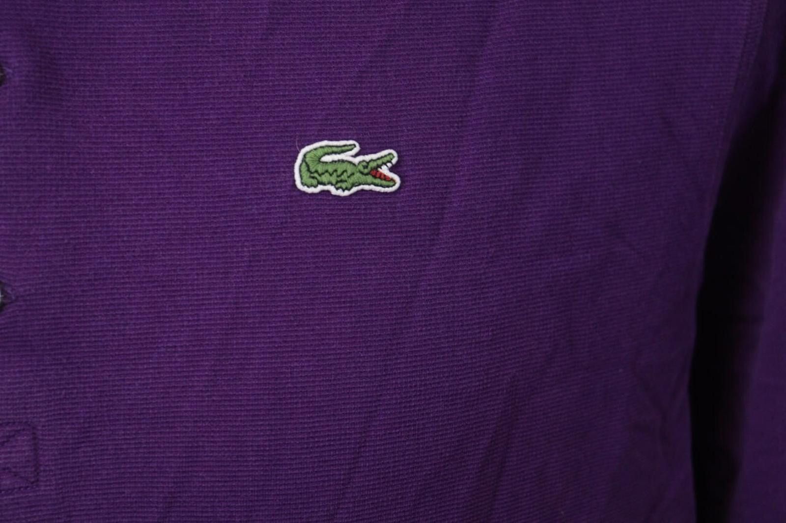 Lacoste Lacoste Purple 100% Cotton Collared Polo Shirt Size 8 Size US M / EU 48-50 / 2 - 4 Thumbnail