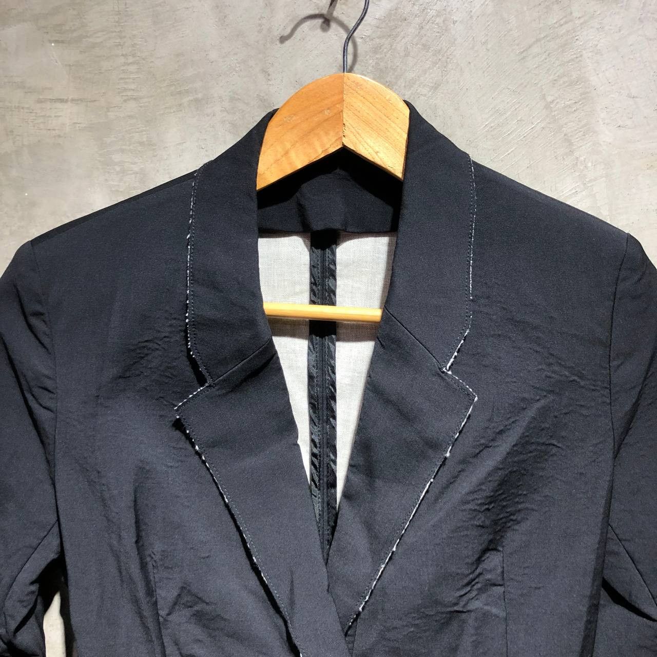 Acne Studios Acne Studios SS12 Turner Raw Wool Blazer Size XXS / US 00 / IT 34 - 4 Thumbnail