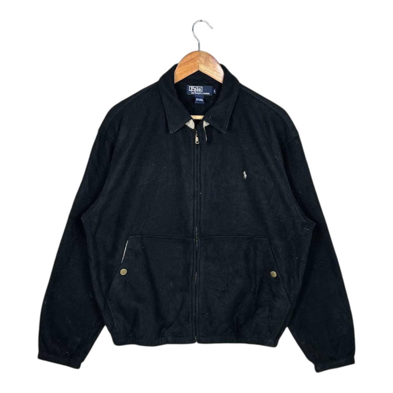 Polo Ralph Lauren Vintage Polo Ralph Lauren Fleece Bomber Jacket Size US L / EU 52-54 / 3 - 1 Thumbnail