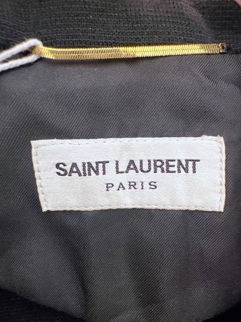 Saint Laurent Paris Saint Laurent Paris Black wool blazer jacket Size M / US 6-8 / IT 42-44 - 3 Thumbnail