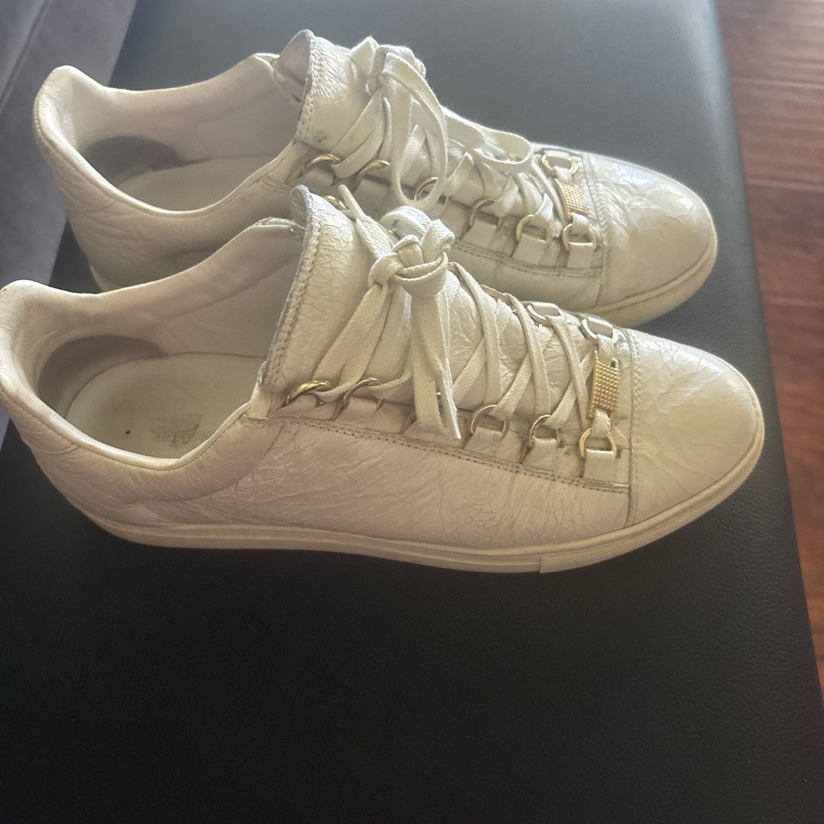 Balenciaga Balenciaga Arena Lows White Size US 5.5 / EU 38 - 6 Thumbnail