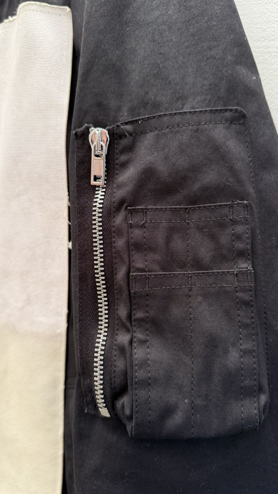 Rick Owens Drkshdw Rick Owens DRKSHDW Bomber Flight Jacket Waxed Size US M / EU 48-50 / 2 - 4 Thumbnail