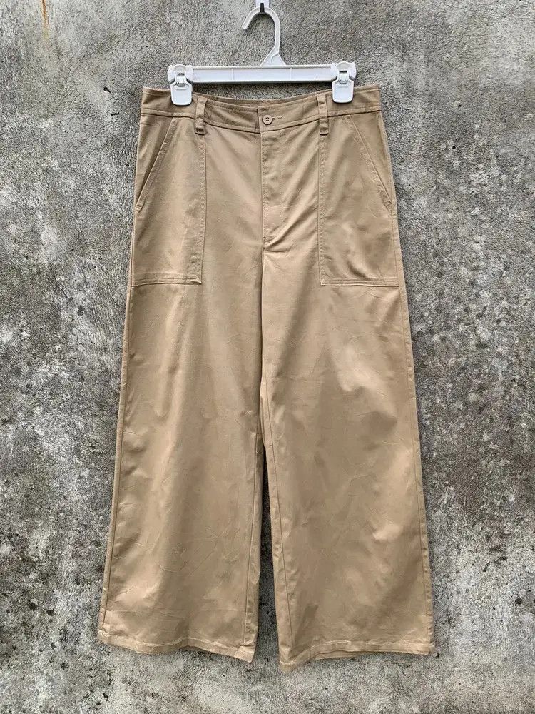 GU GU japan faitgue wide pants johji style Size US 30 / EU 46 - 1 Thumbnail