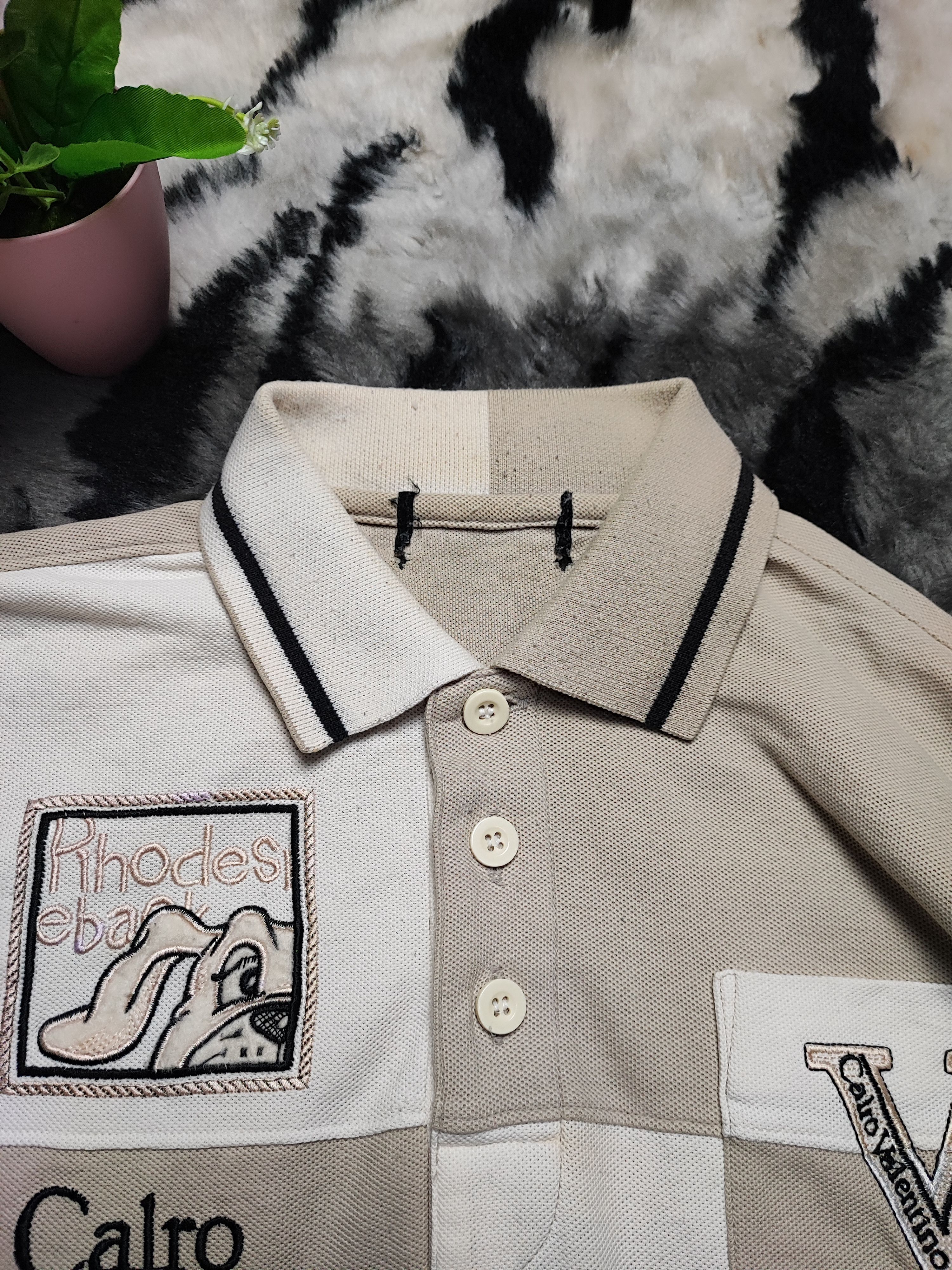 Valentino Carlo Valentino Long Sleeve Shirt Size US M / EU 48-50 / 2 - 9 Thumbnail