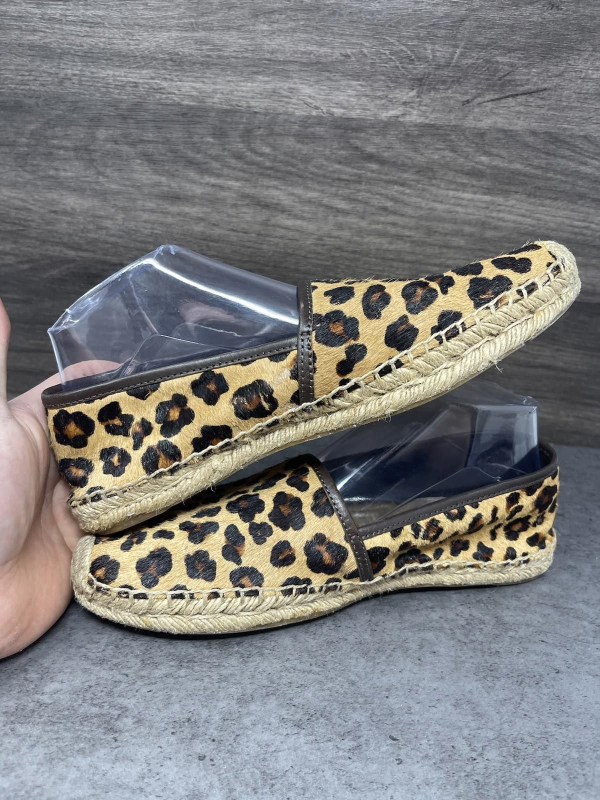 Other Tory Burch Mckenzie Espadrilles Flats Womens Size 9 Leopard Size US 9 / IT 39 - 7 Thumbnail