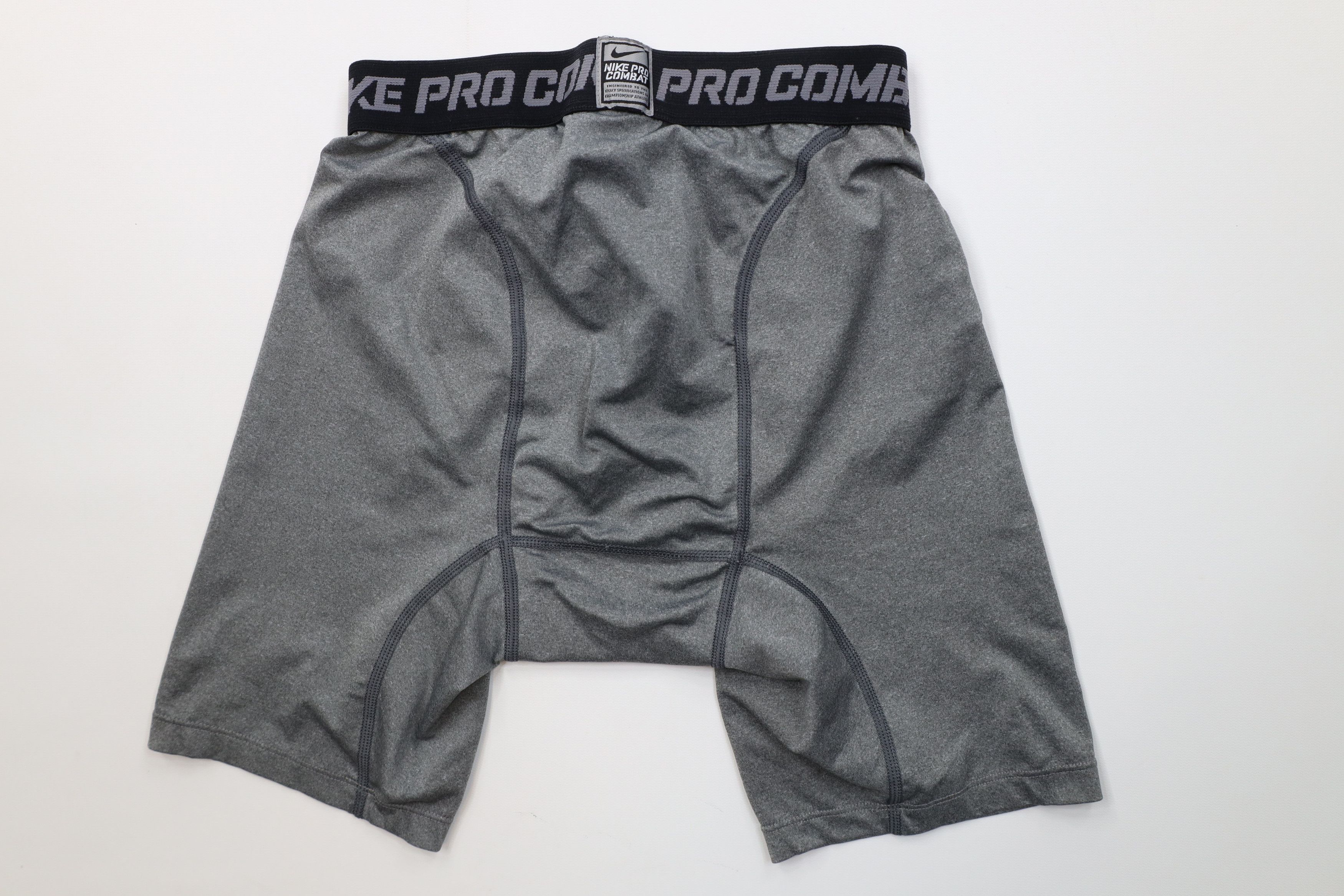 Nike Nike Pro Combat Training Running Half Tights Shorts Gray Size US 32 / EU 48 - 9 Thumbnail